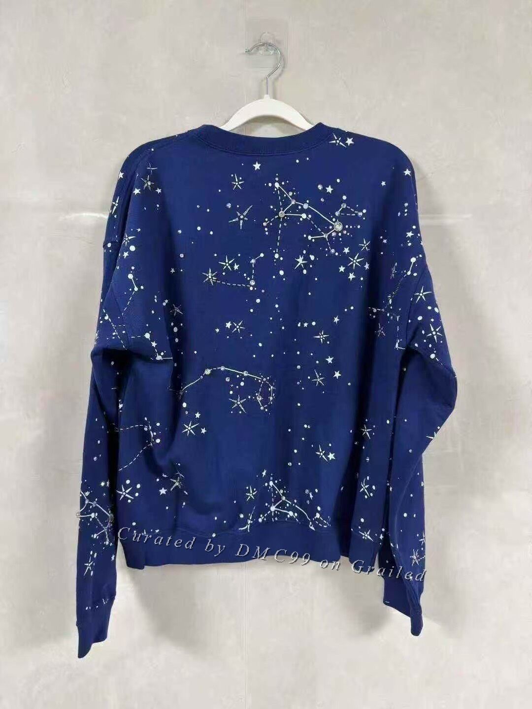 Gucci Gucci Blue Constellation Logo Long-Sleeve Sweatshirt Size XS / US 0-2 / IT 36-38 - 2 Thumbnail