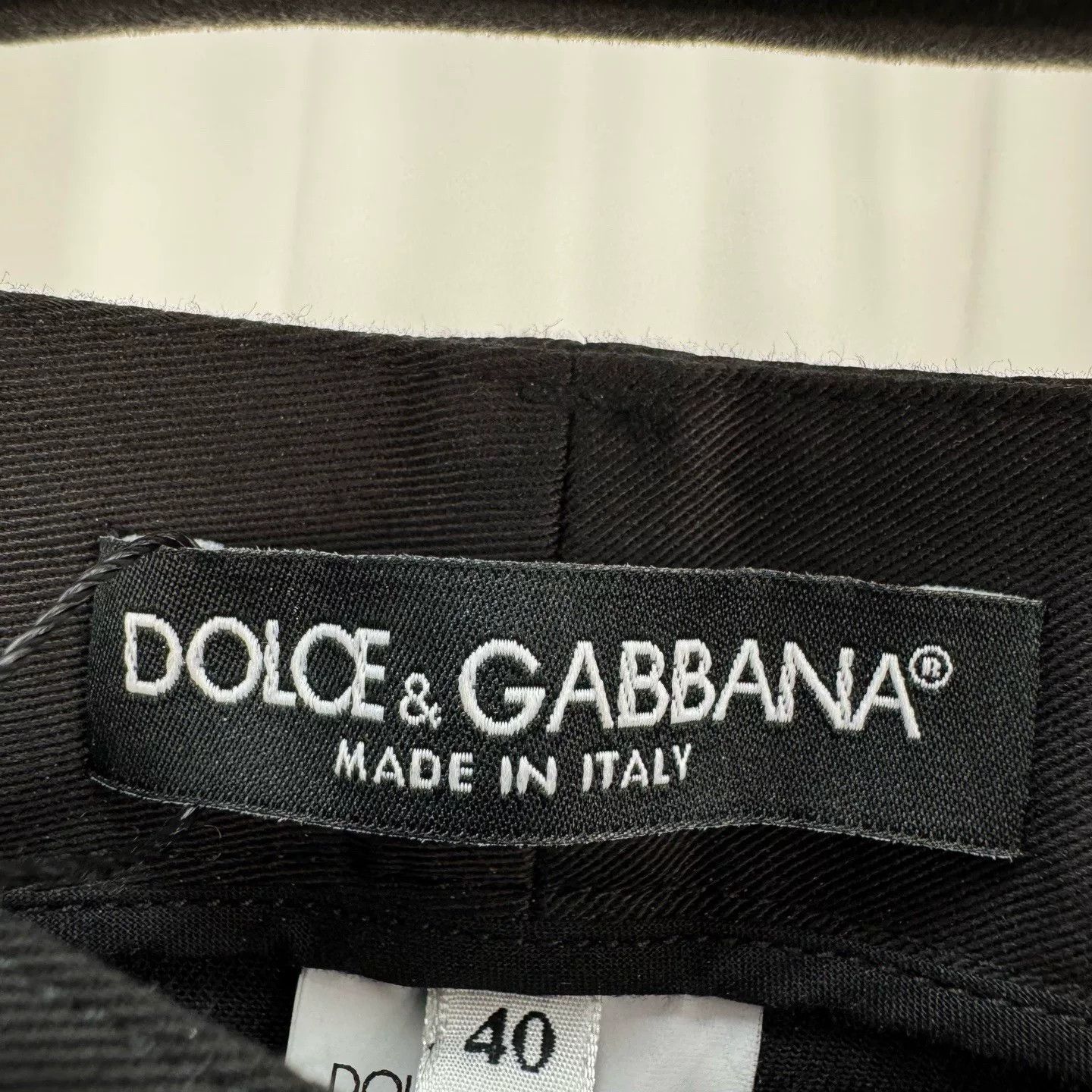 Dolce & Gabbana Dolce&Gabbana Black Logo Casual Pants Size US 40 / EU 56 - 6 Thumbnail