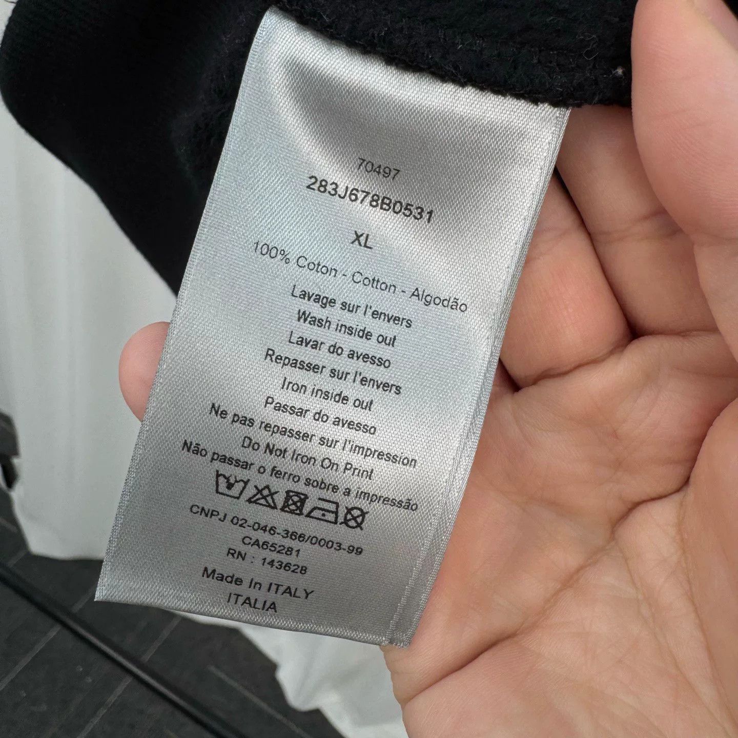 Dior Dior Travis Scott Co-branded Graphic Hoodie Size US XL / EU 56 / 4 - 6 Thumbnail