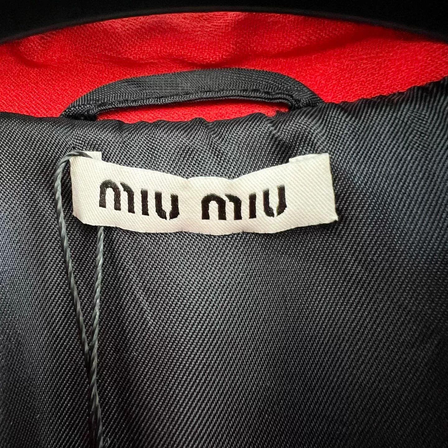 Miu Miu Miu Miu Runway Crystal Beaded Wool Coat Size S / US 4 / IT 40 - 5 Thumbnail