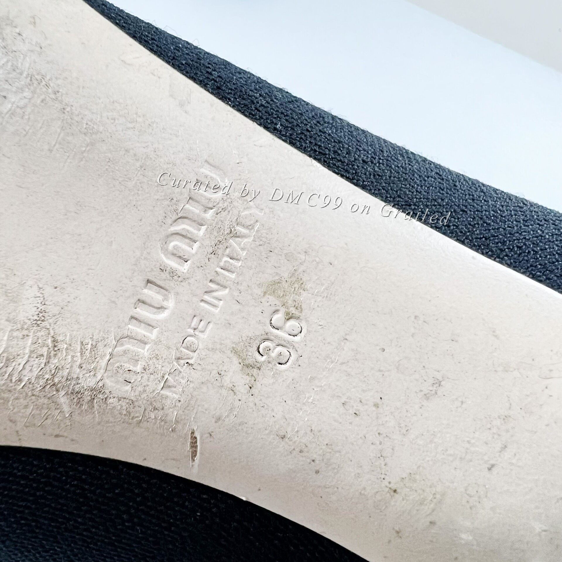Miu Miu Miu Miu Embroidered Letter Knit Ankle Boots Size US 7 / IT 37 - 6 Thumbnail