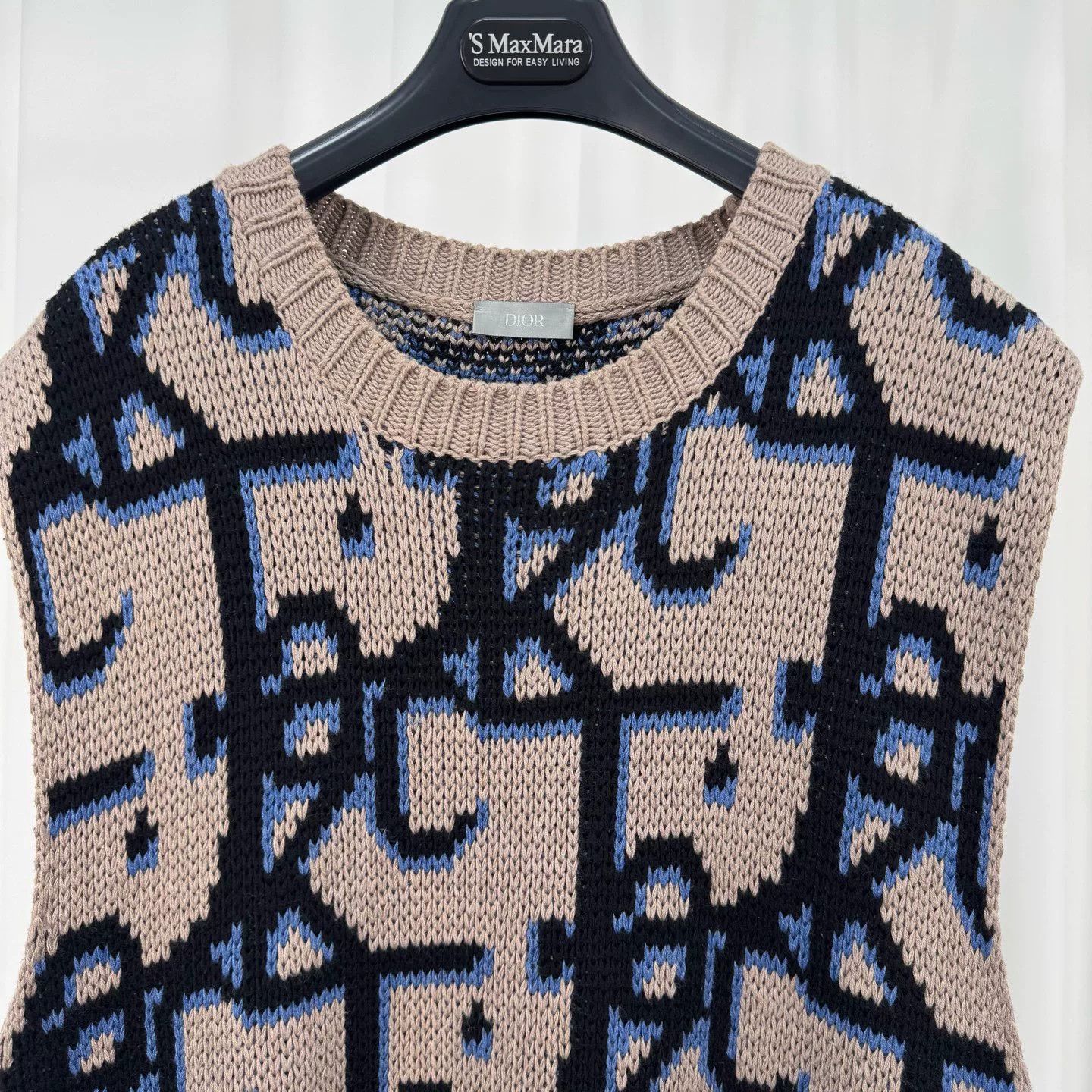 Dior Dior Travis Scott Monogram Knit Vest Size US S / EU 44-46 / 1 - 3 Thumbnail