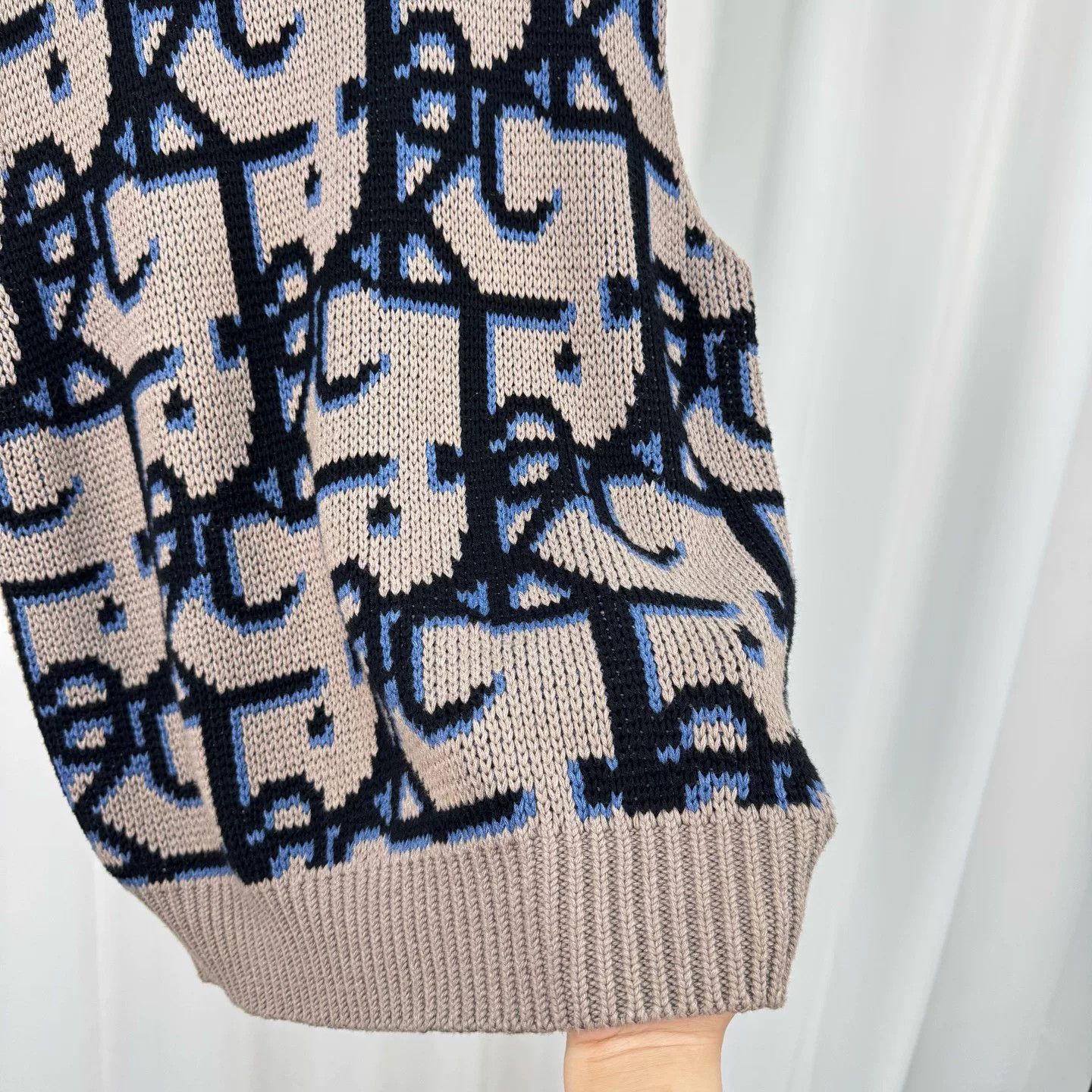 Dior Dior Travis Scott Monogram Knit Vest Size US S / EU 44-46 / 1 - 4 Thumbnail