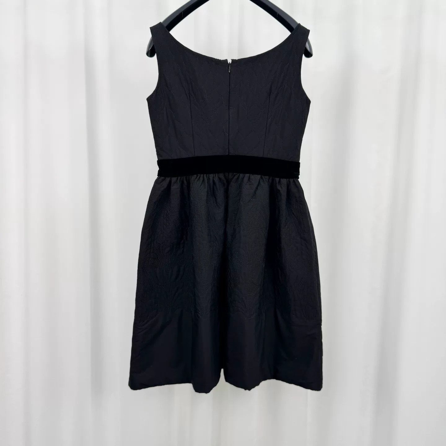 Prada Prada Black Camisole Embroidered Dress Size M / US 6-8 / IT 42-44 - 2 Thumbnail