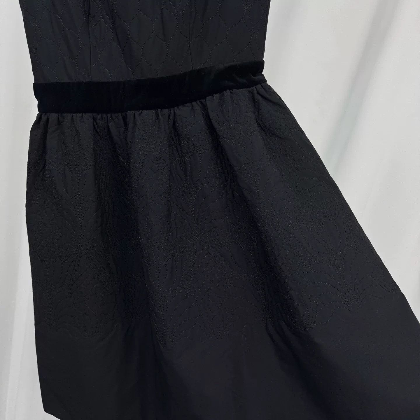 Prada Prada Black Camisole Embroidered Dress Size M / US 6-8 / IT 42-44 - 4 Thumbnail