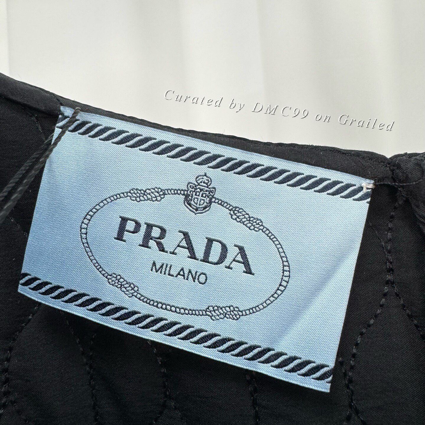 Prada Prada Black Camisole Embroidered Dress Size M / US 6-8 / IT 42-44 - 5 Thumbnail