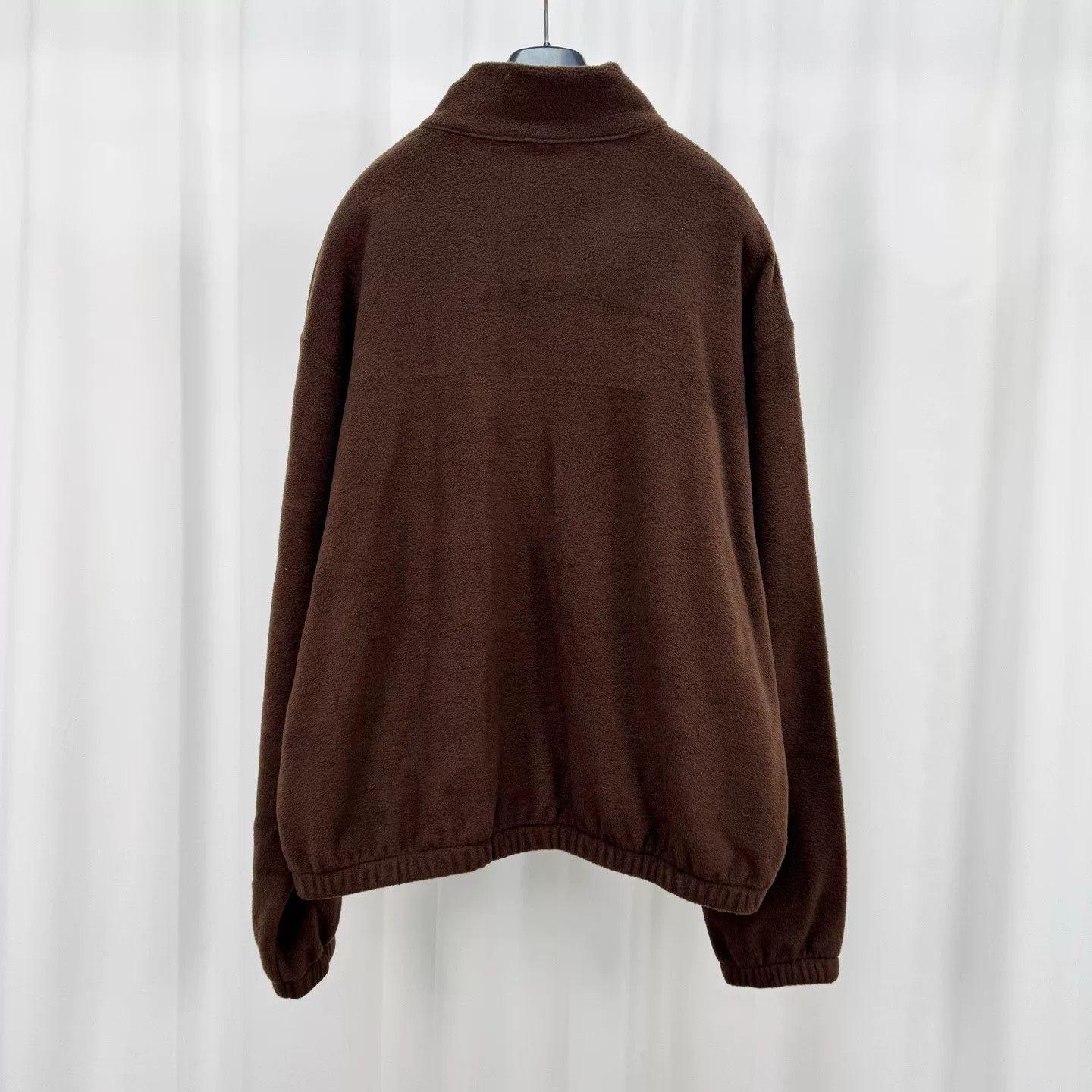 Deadly Doll Deadly Doll Brown Embroidered Fleece Half-Zip Size M / US 6-8 / IT 42-44 - 2 Thumbnail