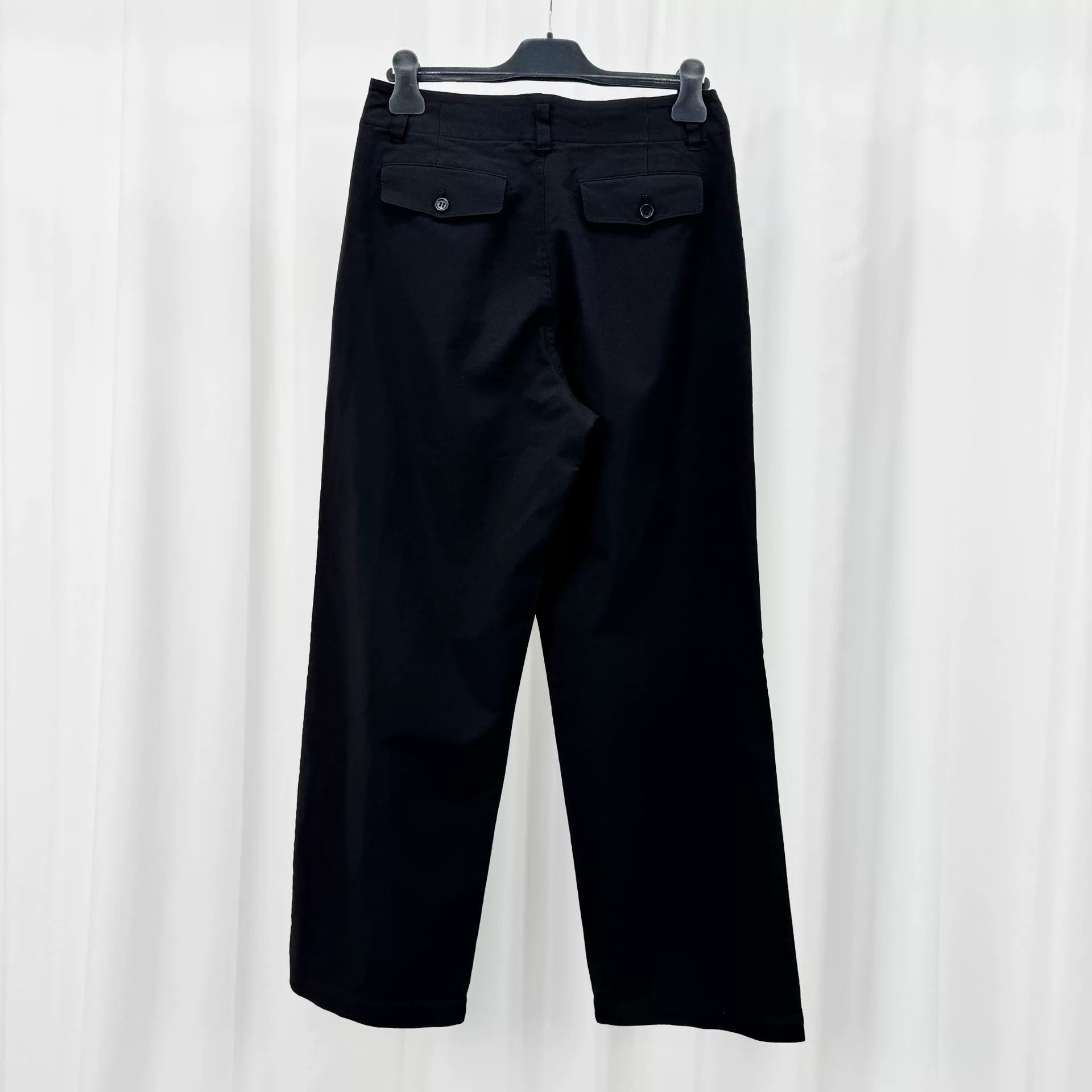 Comme des Garcons Black Comme Des Garcons Black Wide-Leg Casual Pants Size US 30 / EU 46 - 2 Thumbnail