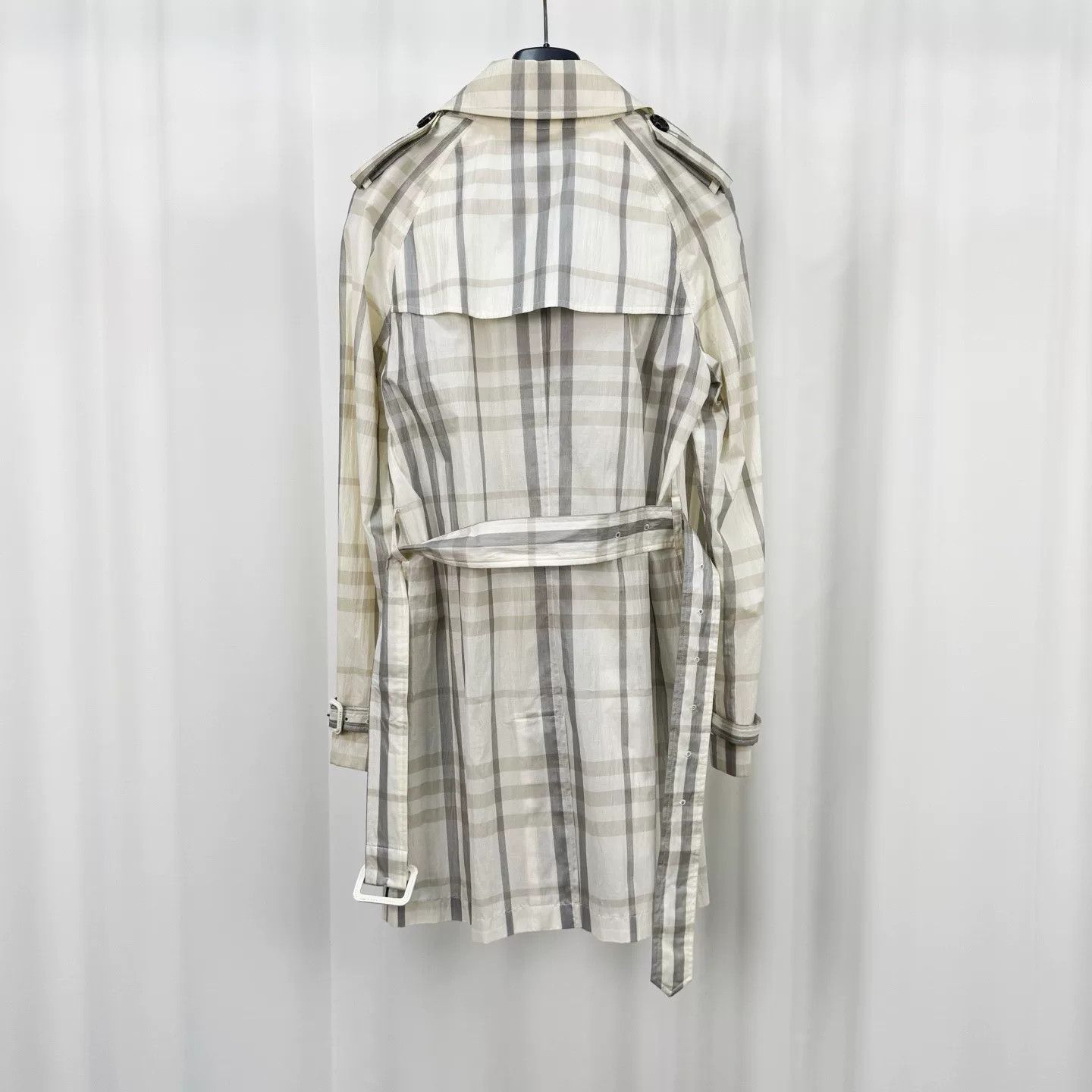 Burberry Burberry Double-Breasted Check Trench Coat Size XS / US 0-2 / IT 36-38 - 2 Thumbnail