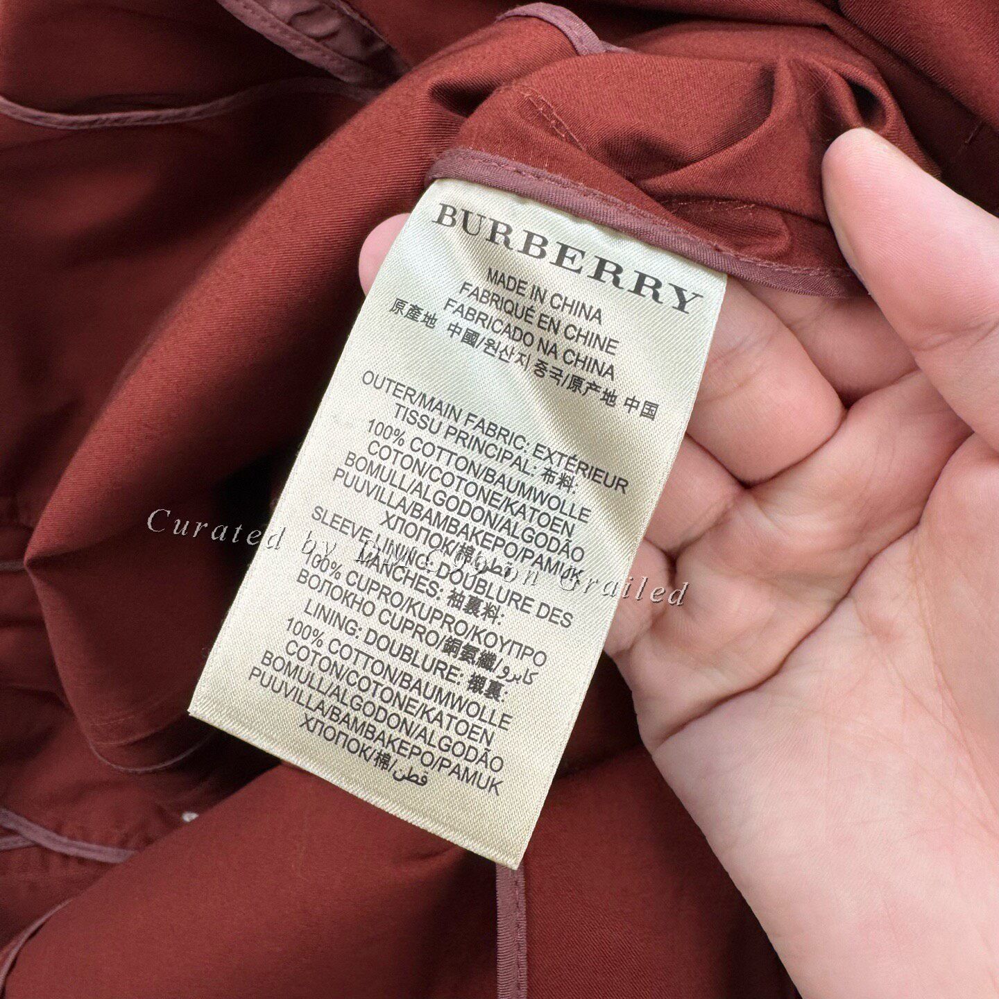 Burberry Burberry Double-Breasted Check Trench Coat Size S / US 4 / IT 40 - 6 Thumbnail