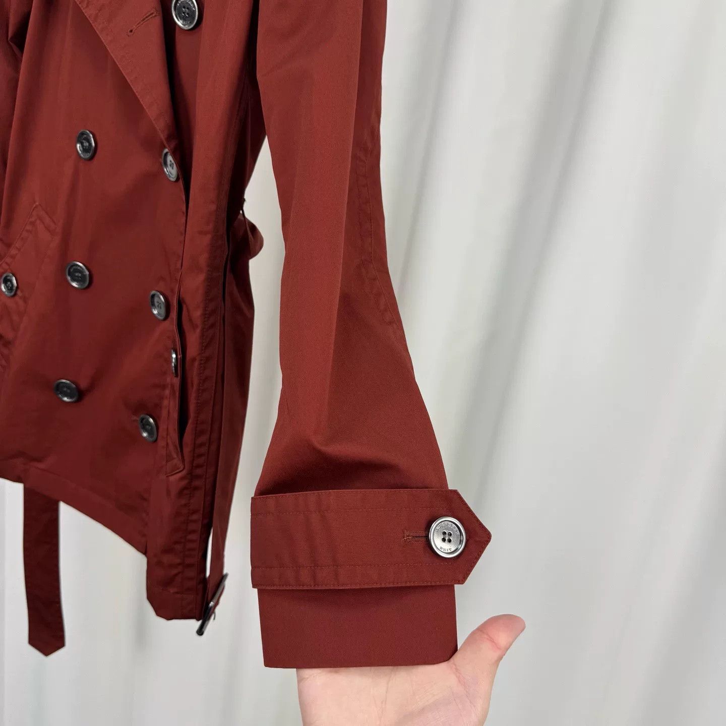 Burberry Burberry Double-Breasted Check Trench Coat Size S / US 4 / IT 40 - 4 Thumbnail
