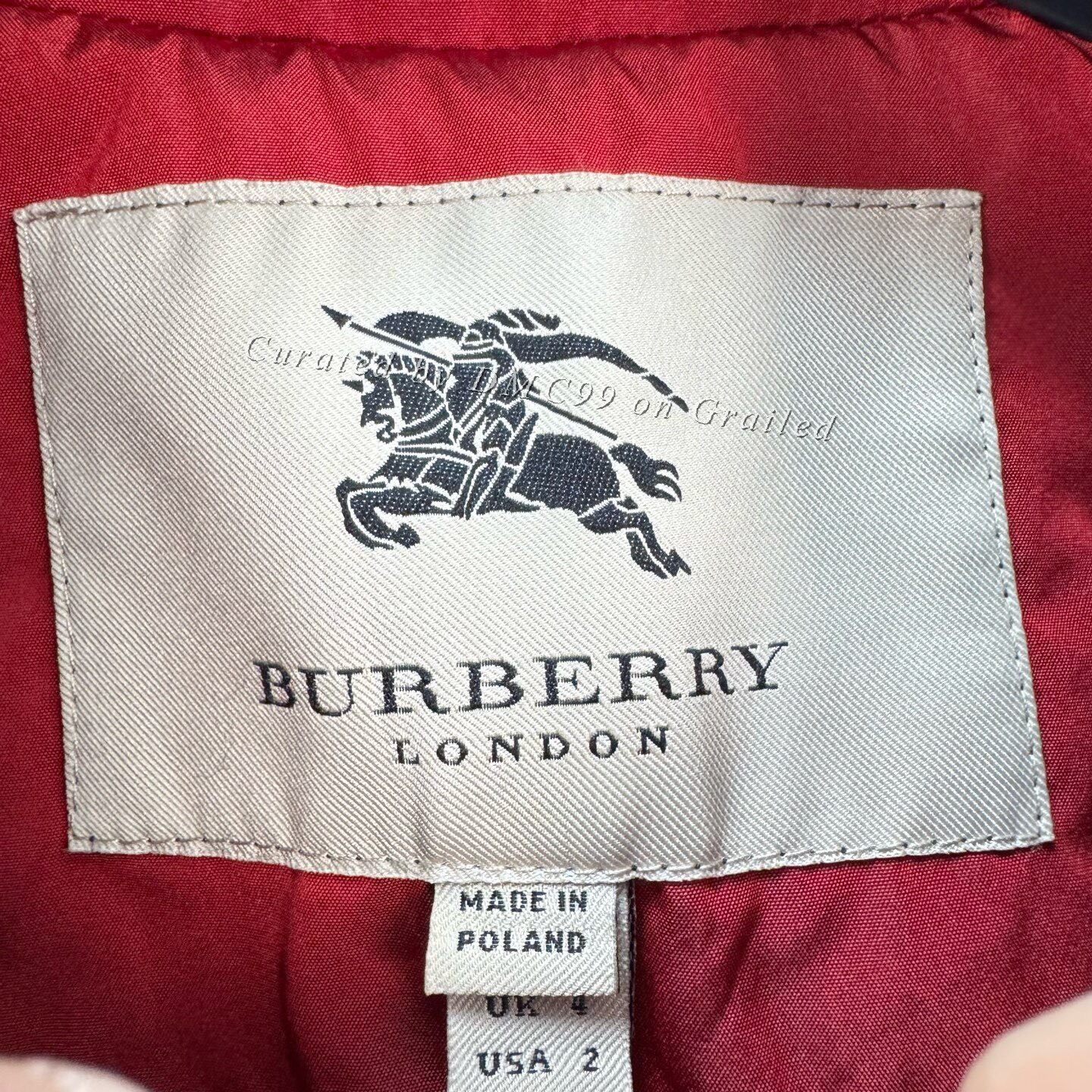 Burberry Burberry Doll Collar Short Trench Coat Size XXS / US 00 / IT 34 - 5 Thumbnail