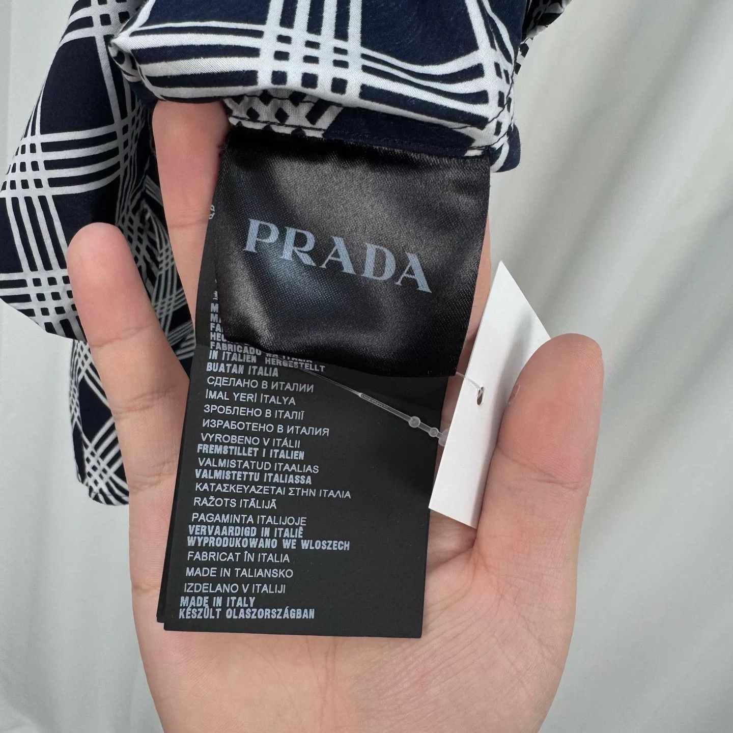 Prada Prada Plaid Short-Sleeve Shirt Size US M / EU 48-50 / 2 - 6 Thumbnail