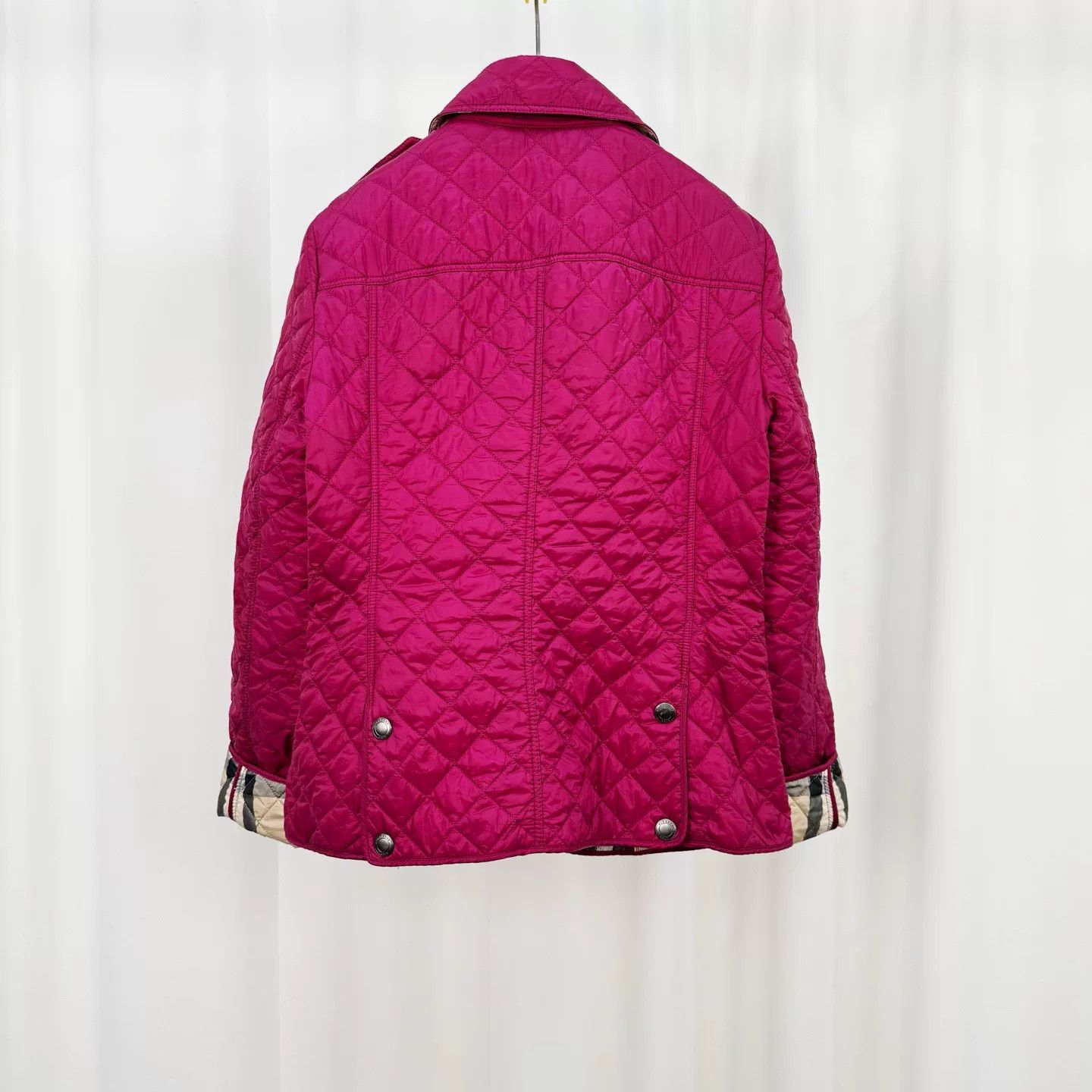 Burberry Burberry Quilted Check Puffer Jacket Size S / US 4 / IT 40 - 2 Thumbnail