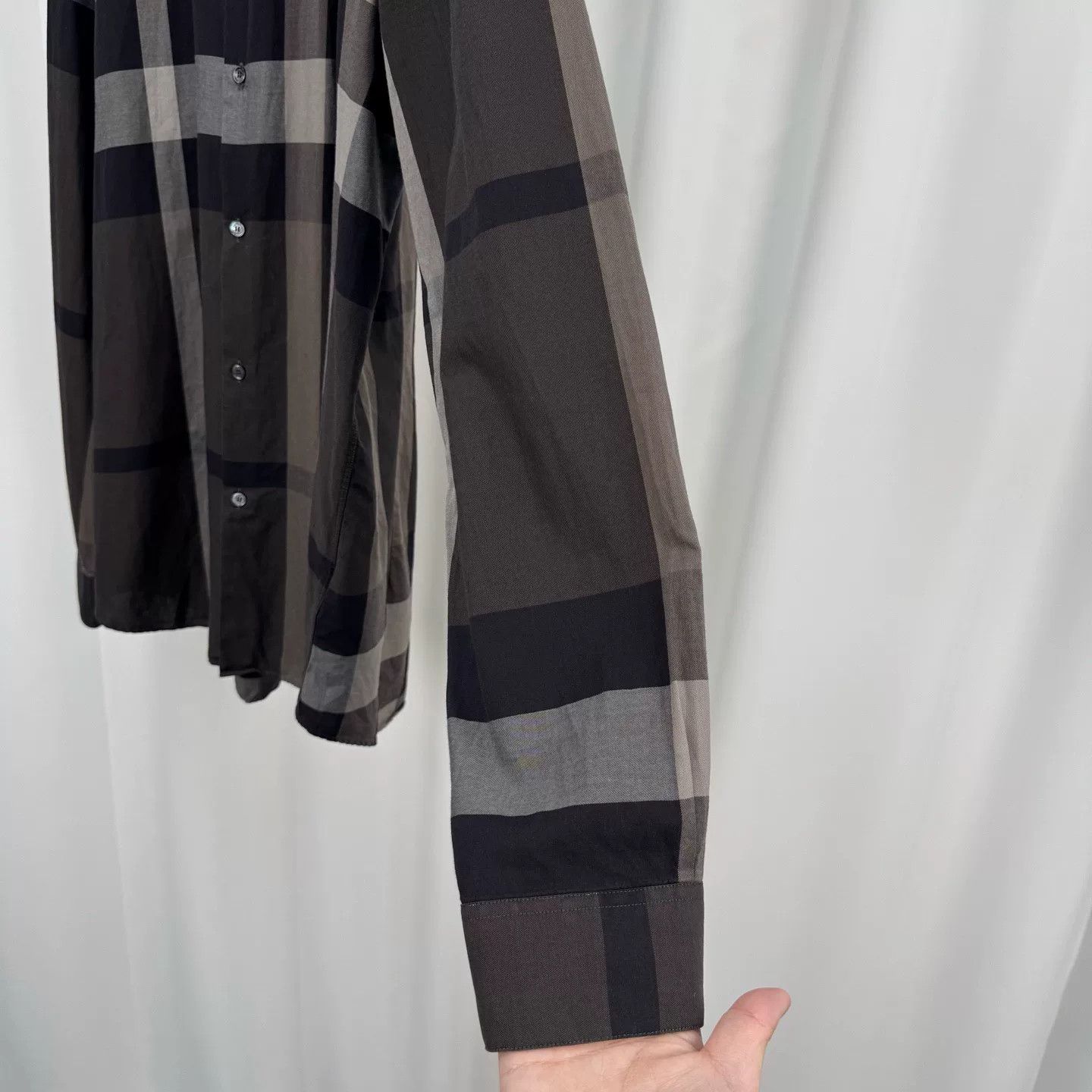 Burberry Burberry Classic Check Long-Sleeve Shirt Size US XL / EU 56 / 4 - 4 Thumbnail