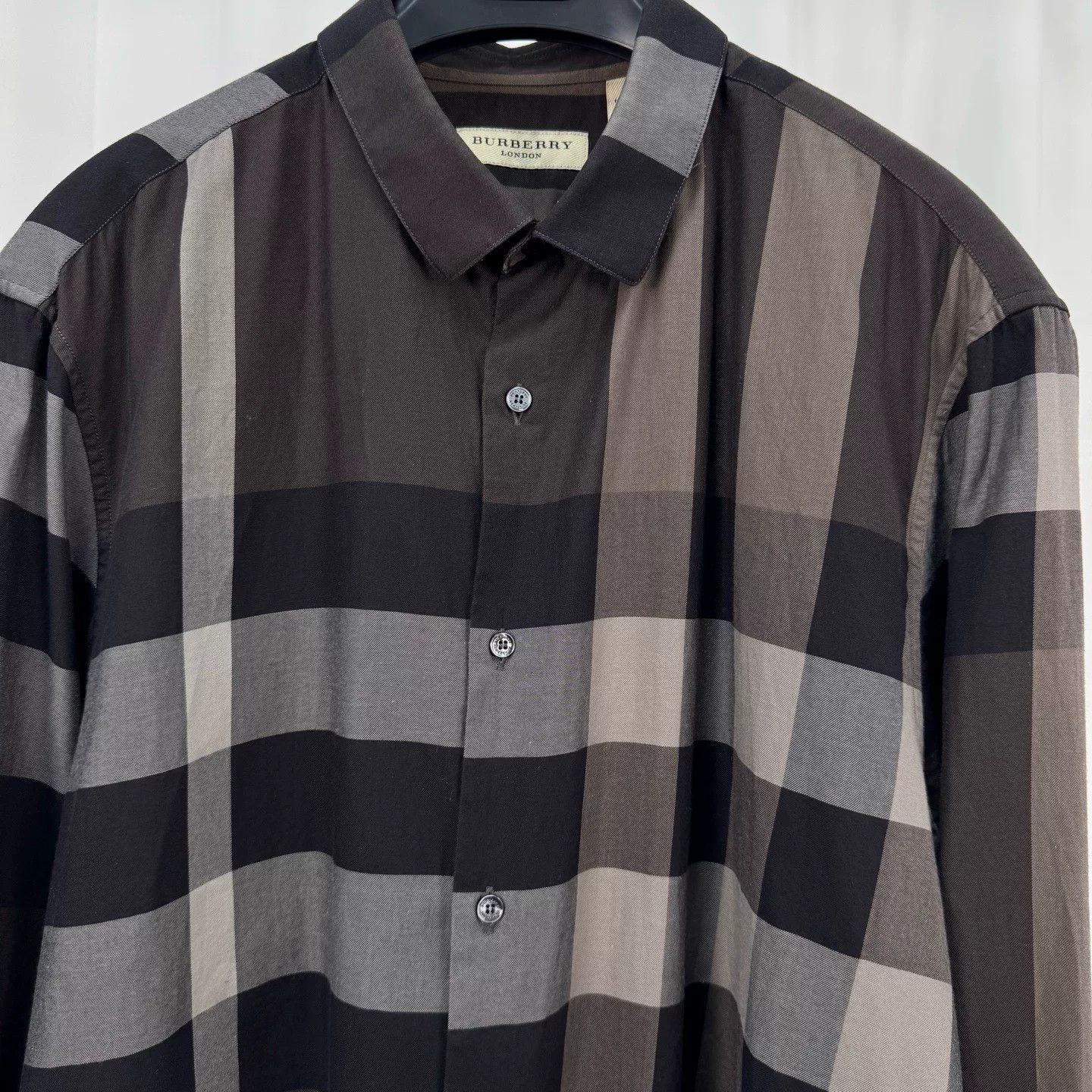 Burberry Burberry Classic Check Long-Sleeve Shirt Size US XL / EU 56 / 4 - 3 Thumbnail