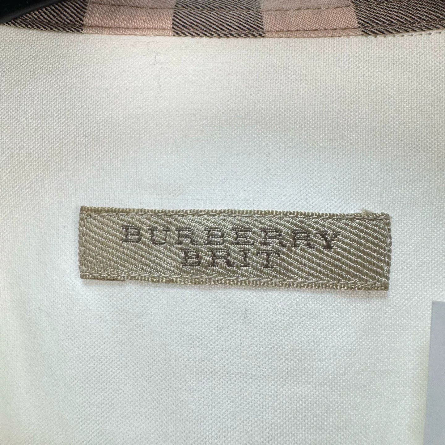 Burberry Burberry Embroidered Horse Check Shirt Size US XL / EU 56 / 4 - 5 Thumbnail