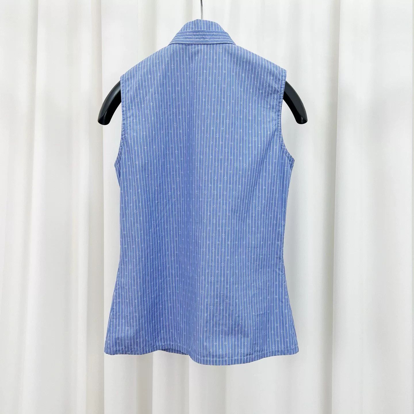 Louis Vuitton Louis Vuitton Monogram Stripe Sleeveless Shirt Size XXS / US 00 / IT 34 - 2 Thumbnail
