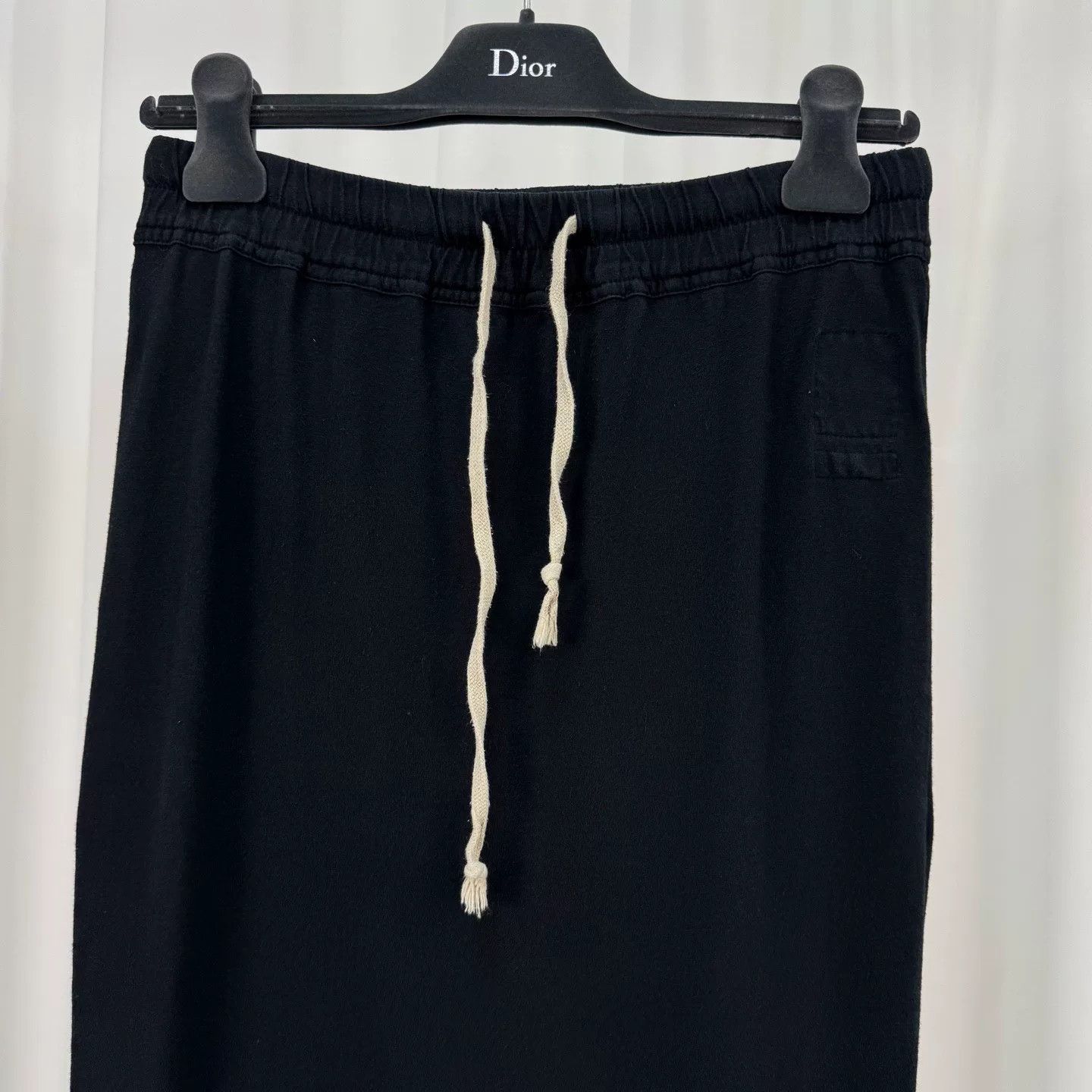 Rick Owens Rick Owens Black Drawstring Skirt Size 32" / US 10 / IT 46 - 3 Thumbnail