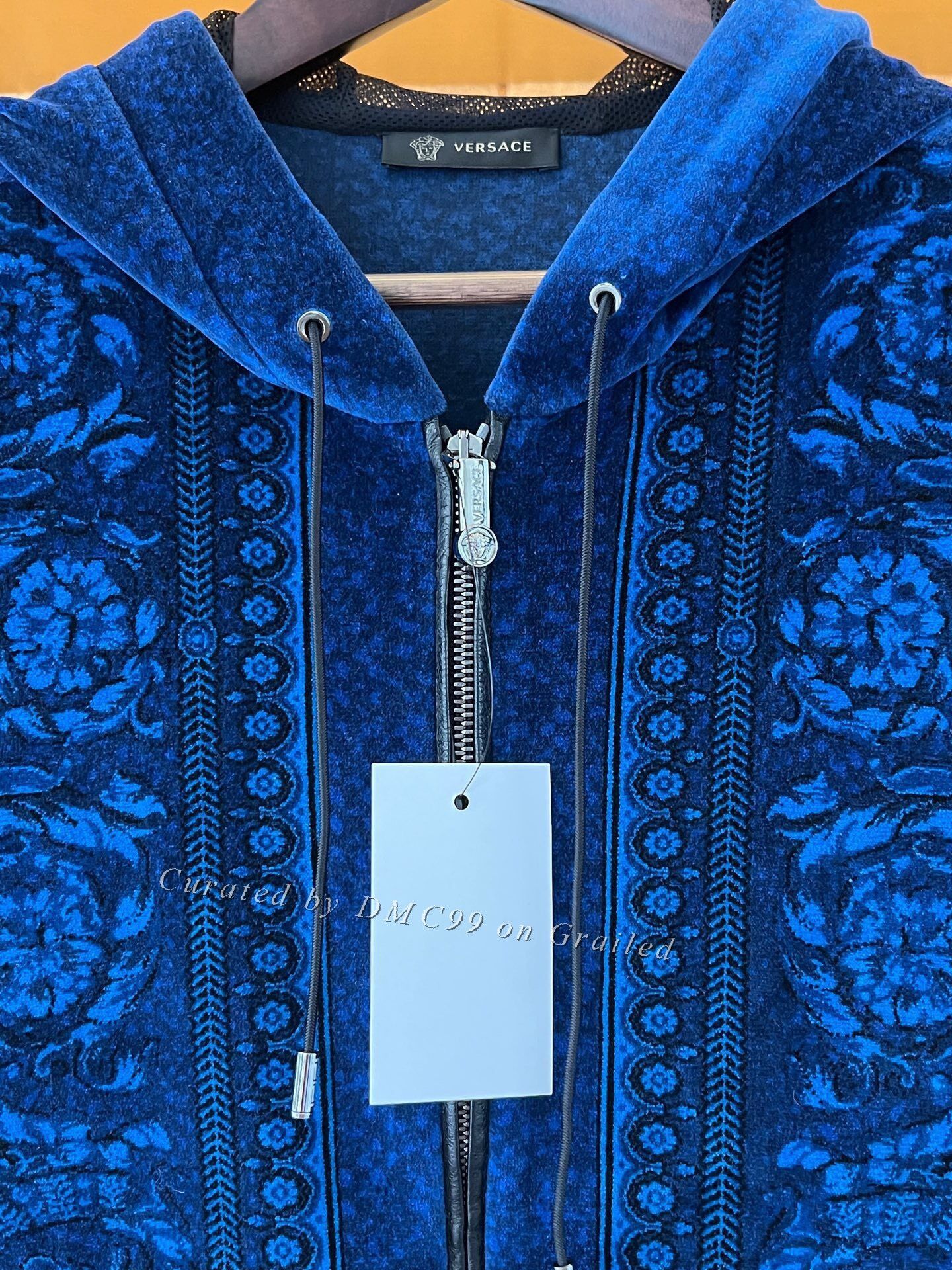 Versace Versace Velvet Zip Jacket Size US M / EU 48-50 / 2 - 3 Thumbnail