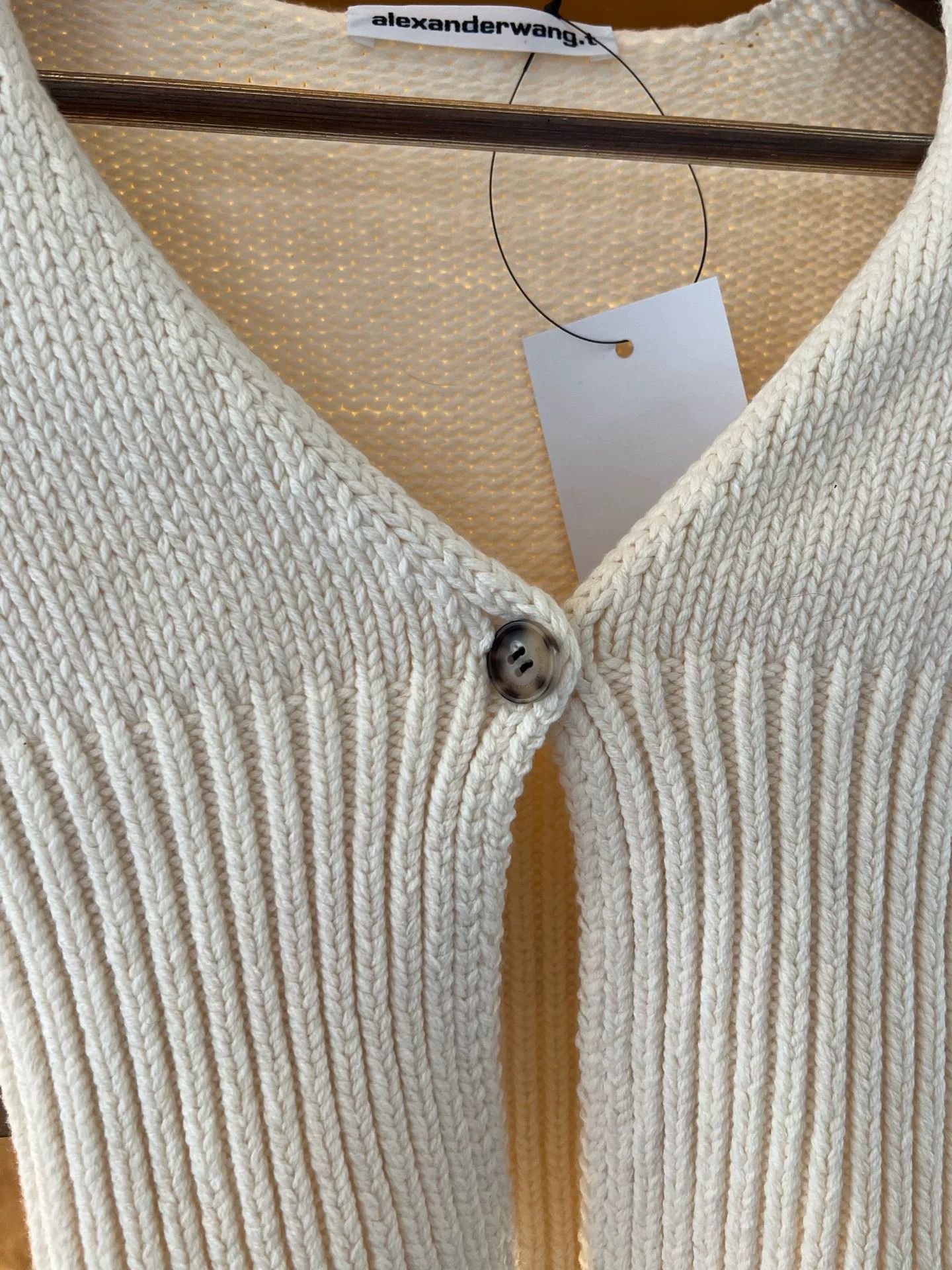 Alexander Wang Alexander Wang Short-Sleeve Knit Cardigan Size XS / US 0-2 / IT 36-38 - 3 Thumbnail