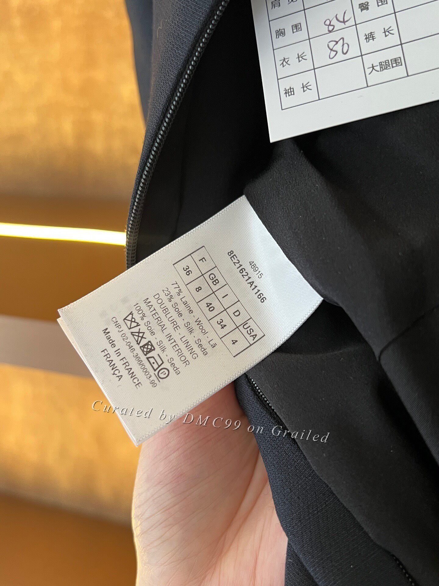 Dior Dior Wool Dress Size XS / US 0-2 / IT 36-38 - 3 Thumbnail