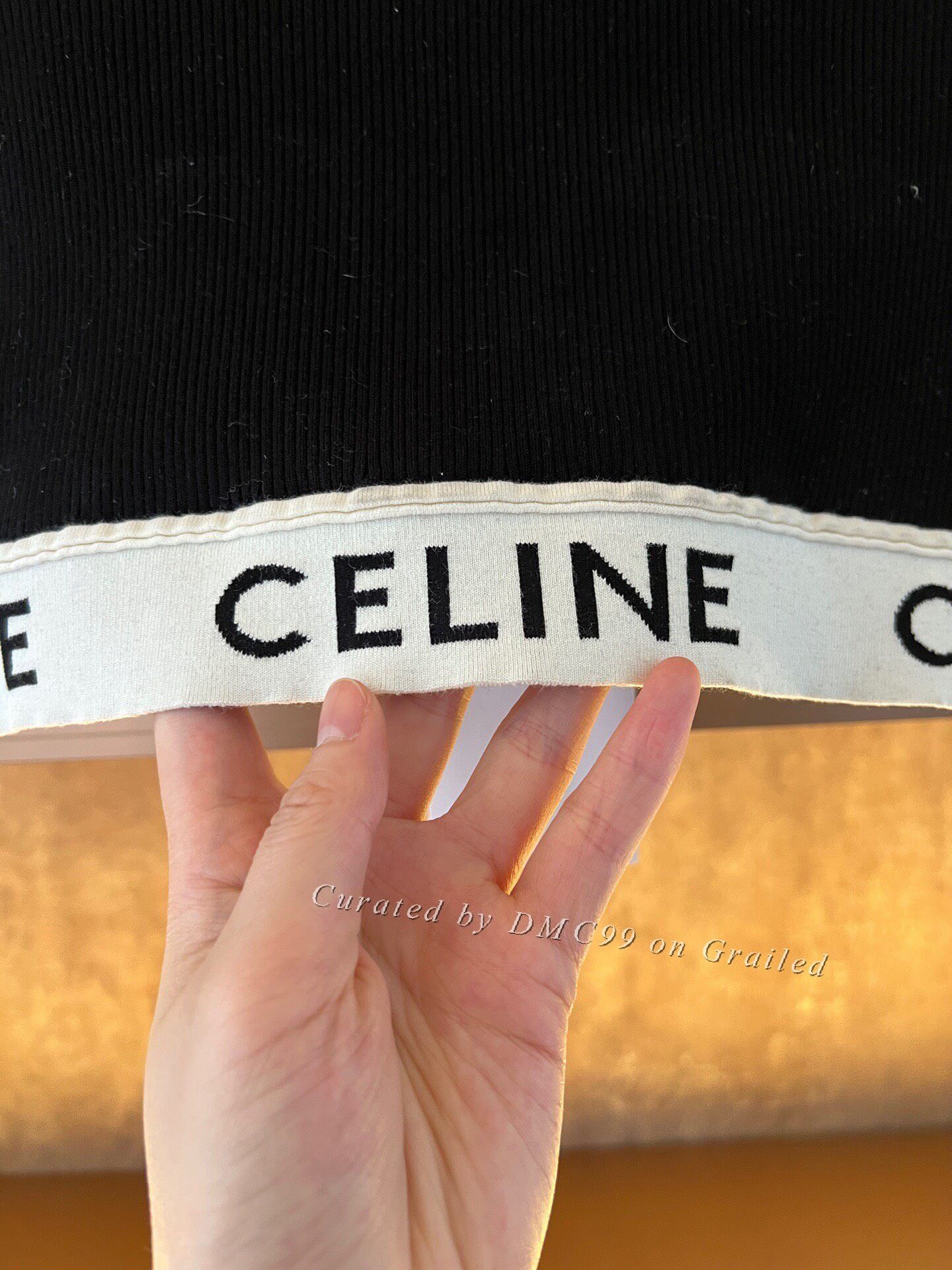 Celine Celine Knit Off-the-Shoulder Size S / US 4 / IT 40 - 3 Thumbnail