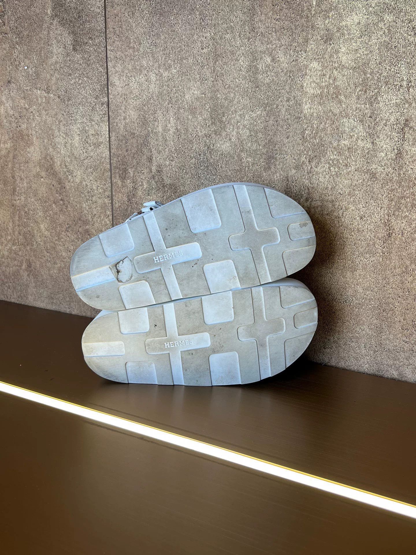Hermes Hermes Roman Slippers Size US 4.5 / IT 34.5 - 9 Thumbnail
