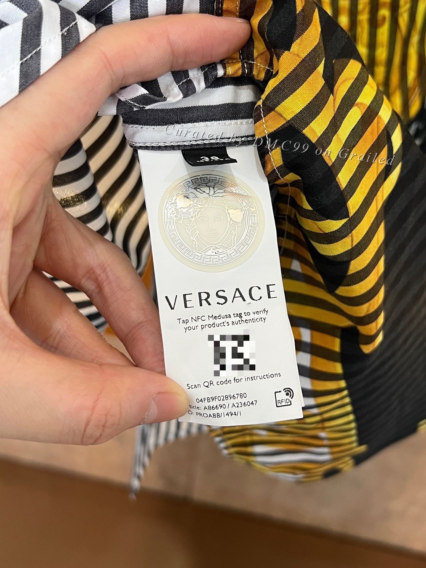Versace Versace Baroque Shirt Size US M / EU 48-50 / 2 - 4 Thumbnail