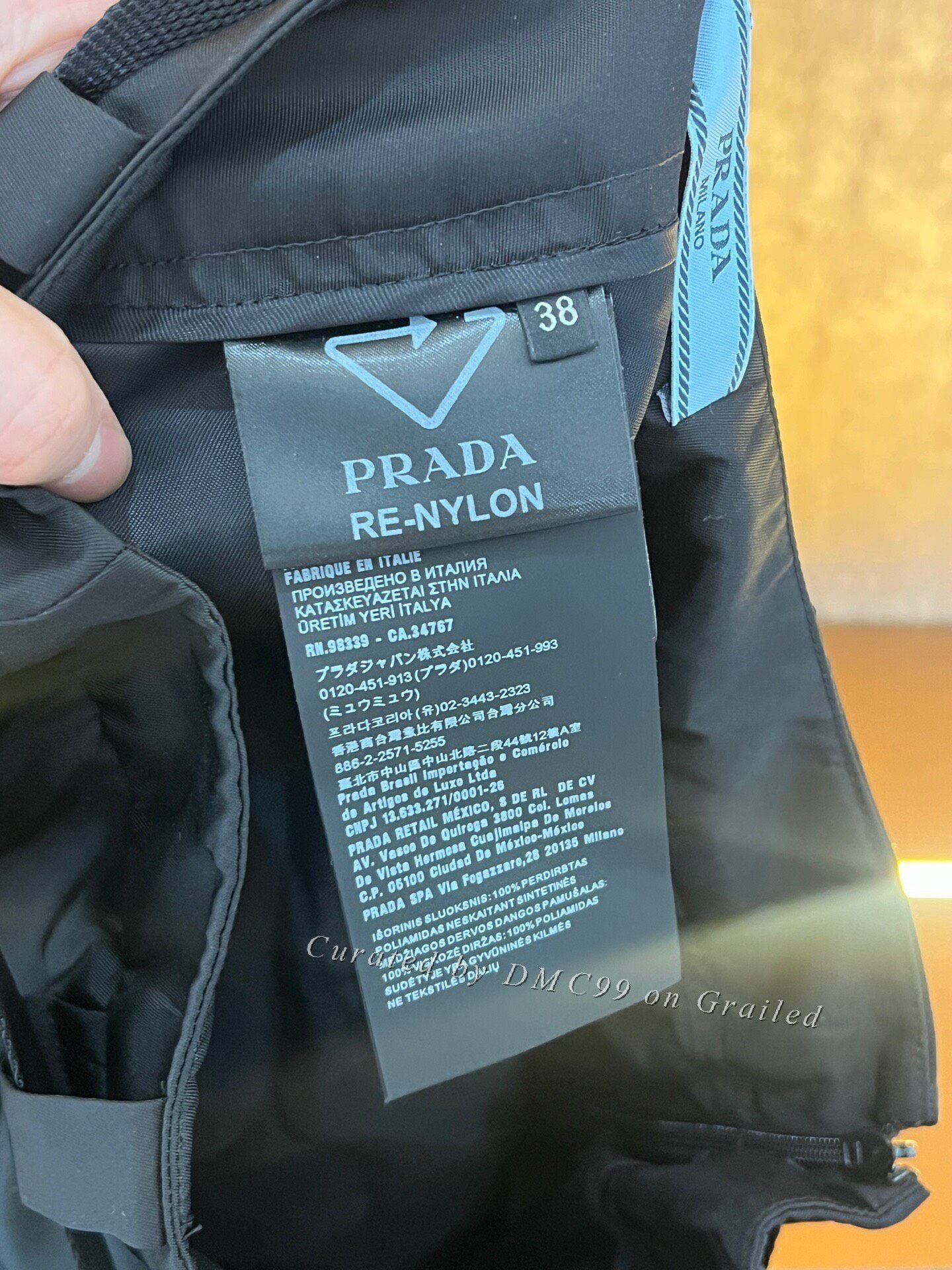 Prada Prada Nylon Waist Bag Skirt Size 38" / US 16 / IT 52 - 4 Thumbnail