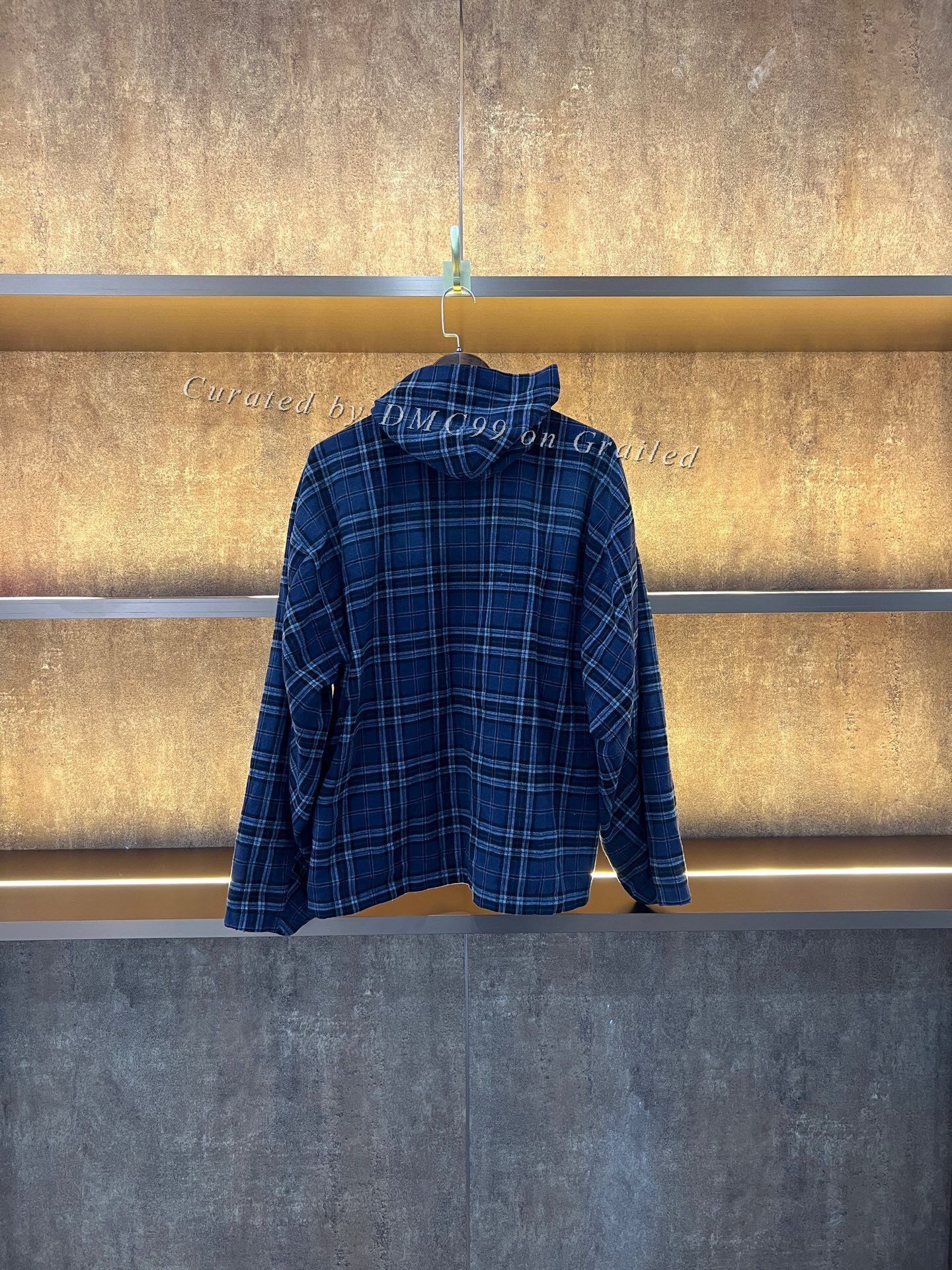 Balenciaga Balenciaga Embroidered Plaid Coat Size US S / EU 44-46 / 1 - 2 Thumbnail