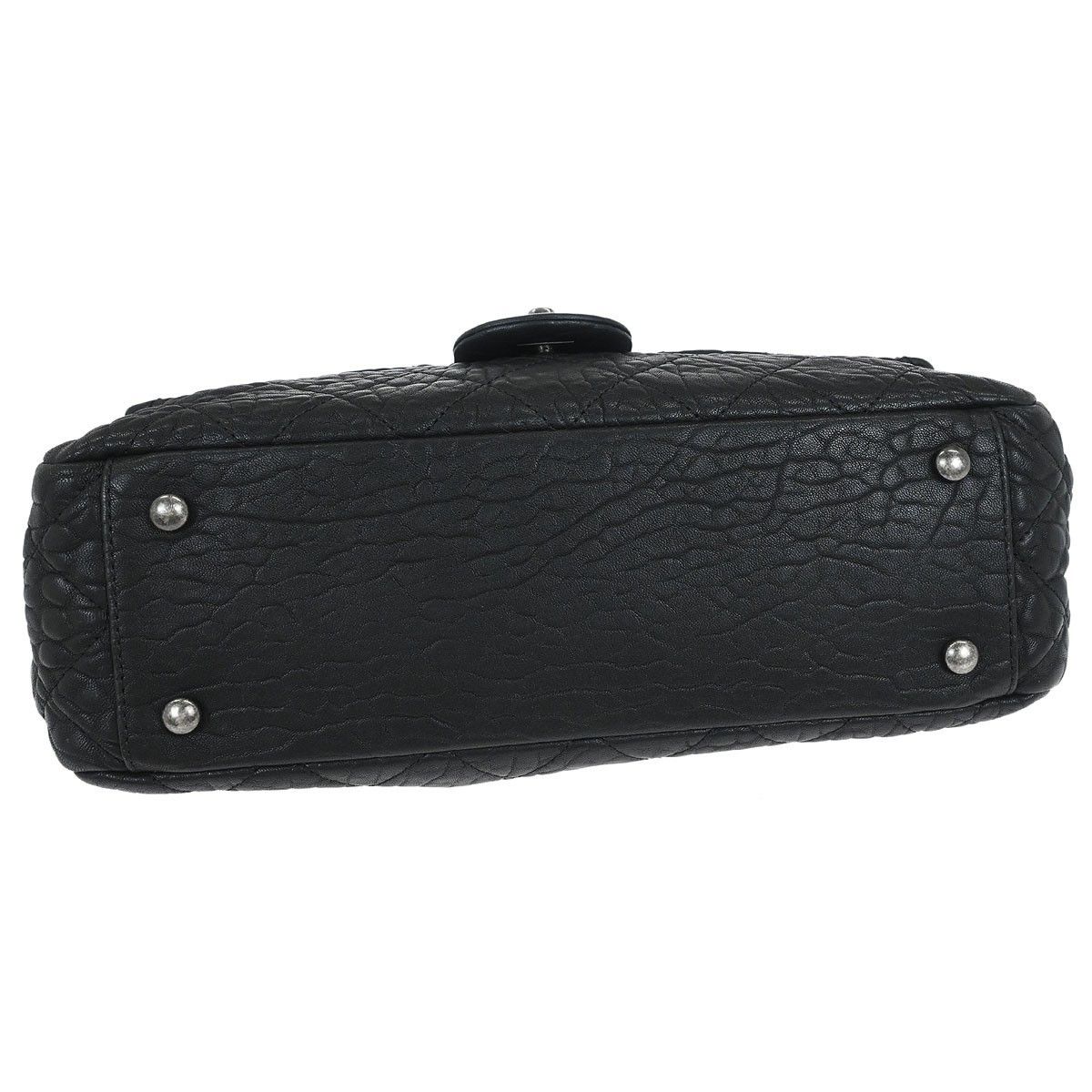 Chanel Chanel Chanel Matelassé Cuir Noir Black leather Size ONE SIZE - 3 Thumbnail