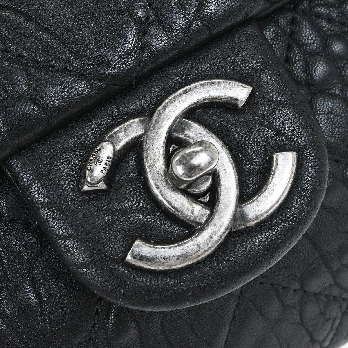 Chanel Chanel Chanel Matelassé Cuir Noir Black leather Size ONE SIZE - 4 Thumbnail
