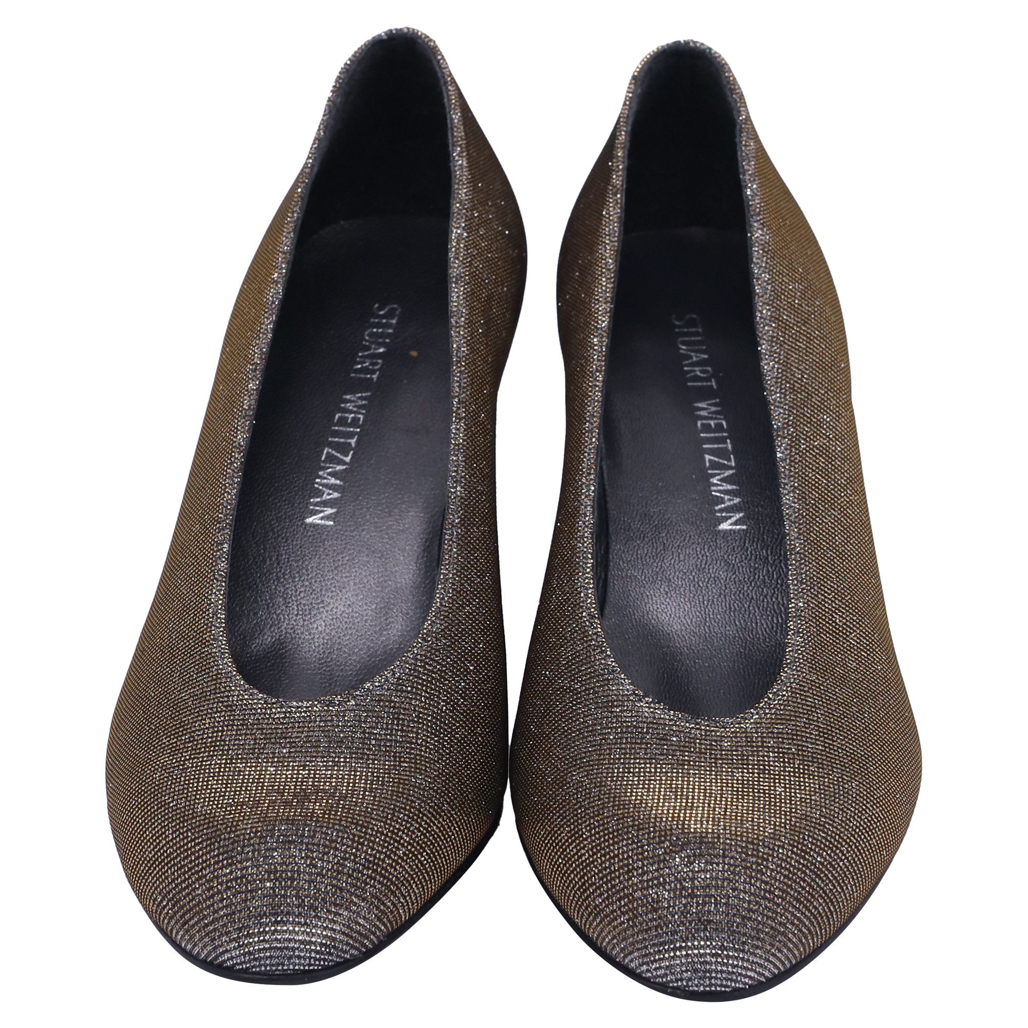 Stuart Weitzman Stuart Weitzman Chic Pumps in Silver Lurex Size US 8.5 / IT 38.5 - 2 Thumbnail