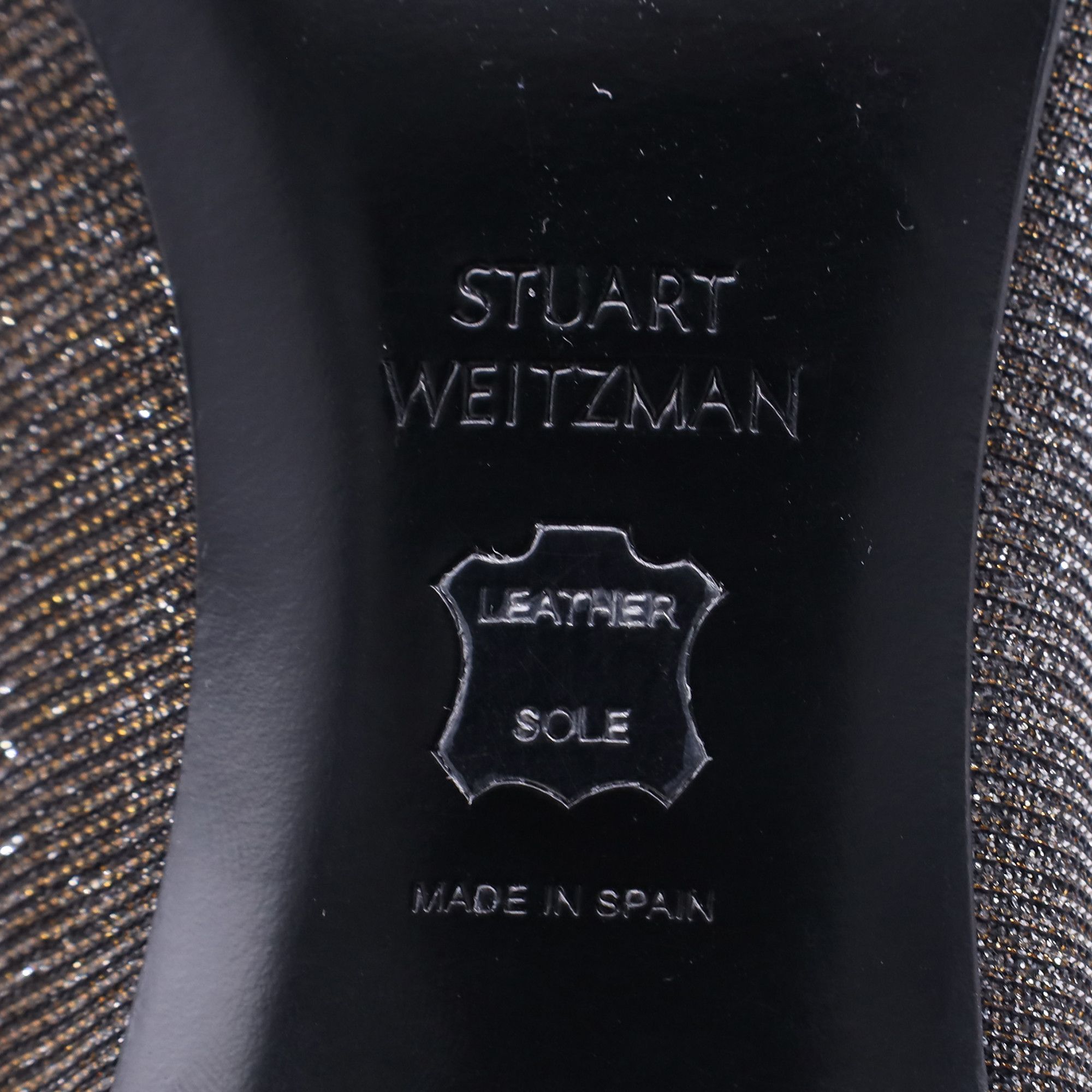 Stuart Weitzman Stuart Weitzman Chic Pumps in Silver Lurex Size US 8.5 / IT 38.5 - 8 Thumbnail