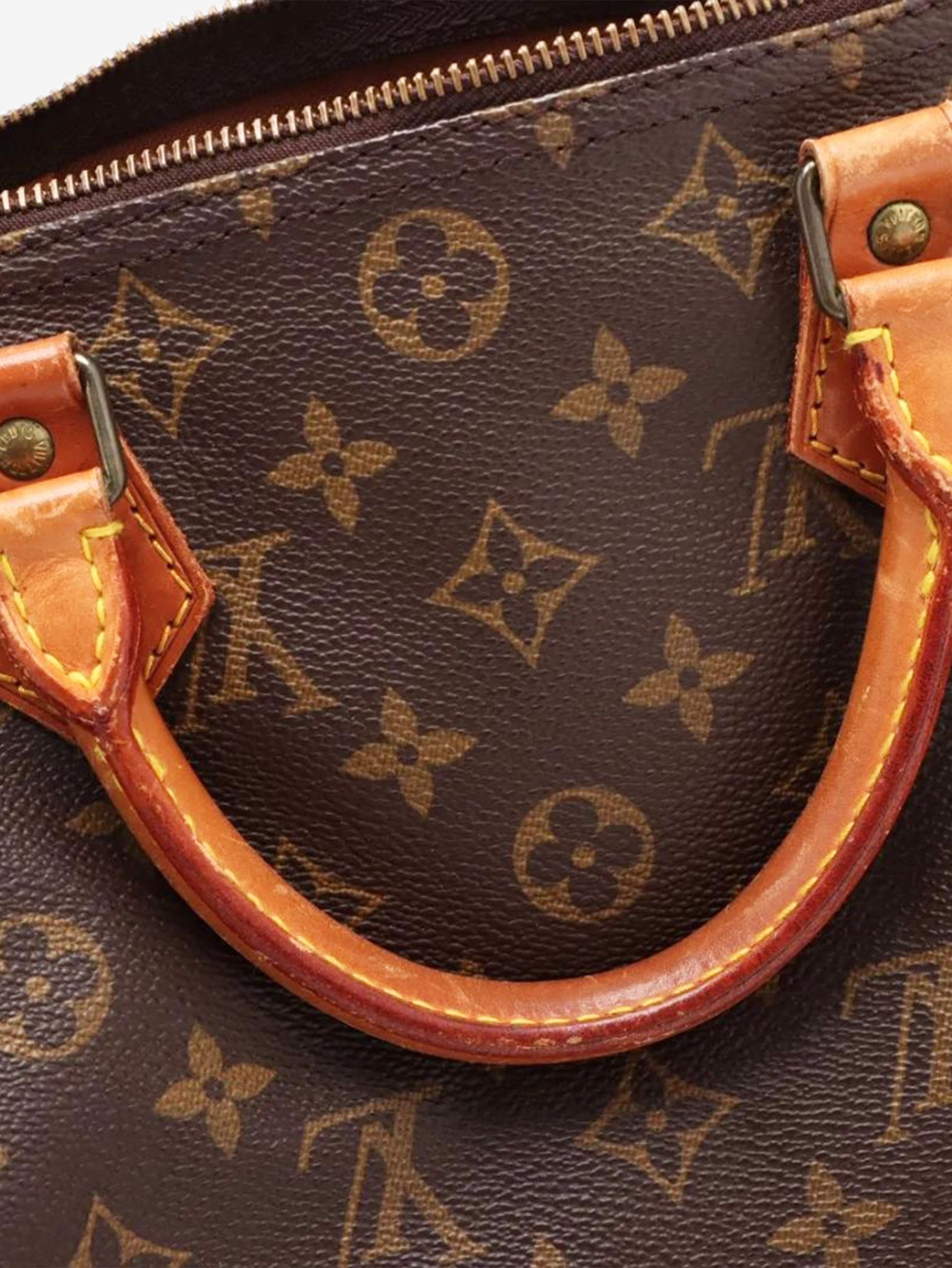 Louis Vuitton Brown vintage Monogram Speedy 30 bag Size ONE SIZE - 8 Thumbnail