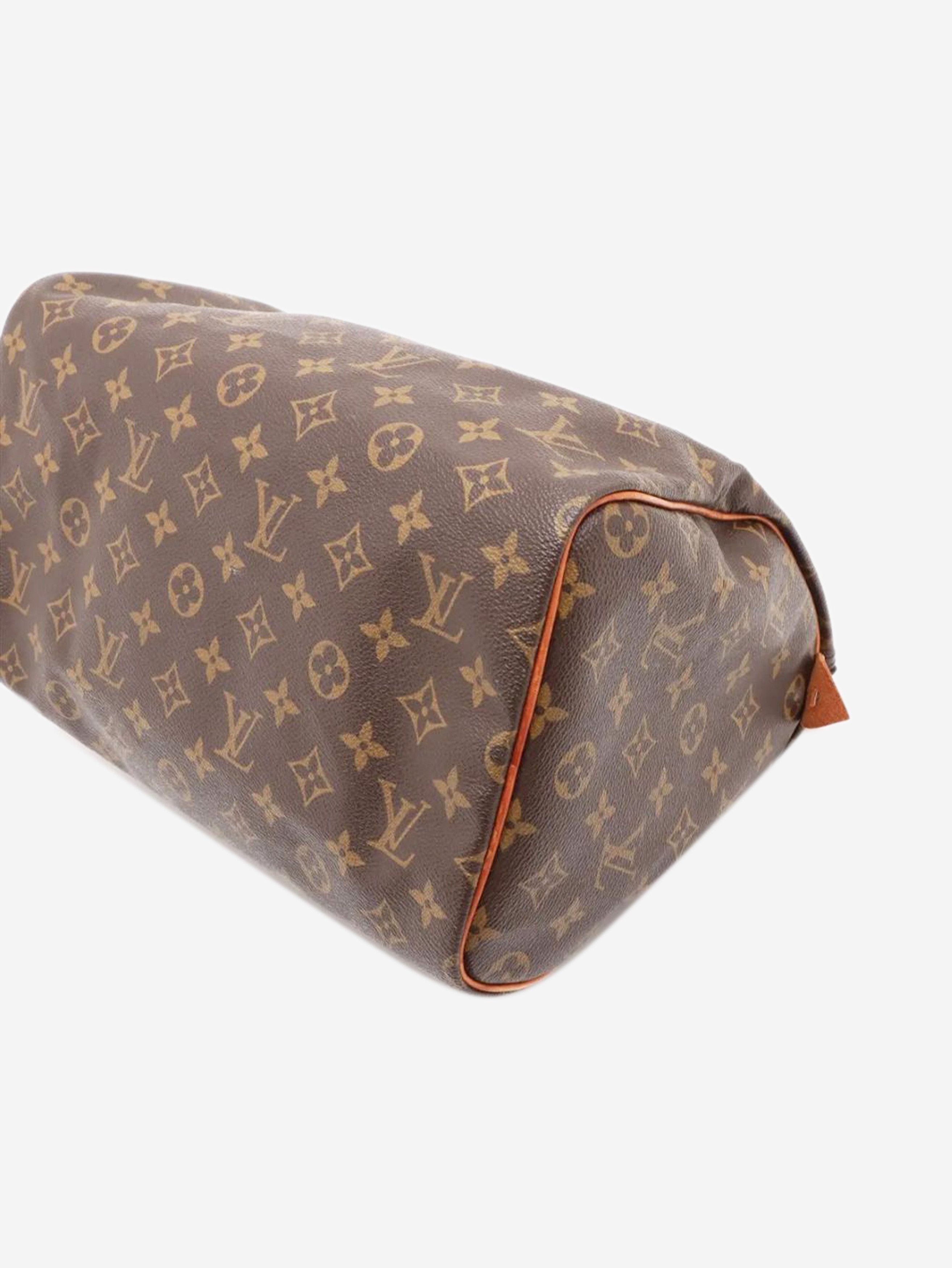 Louis Vuitton Brown vintage Monogram Speedy 30 bag Size ONE SIZE - 3 Thumbnail