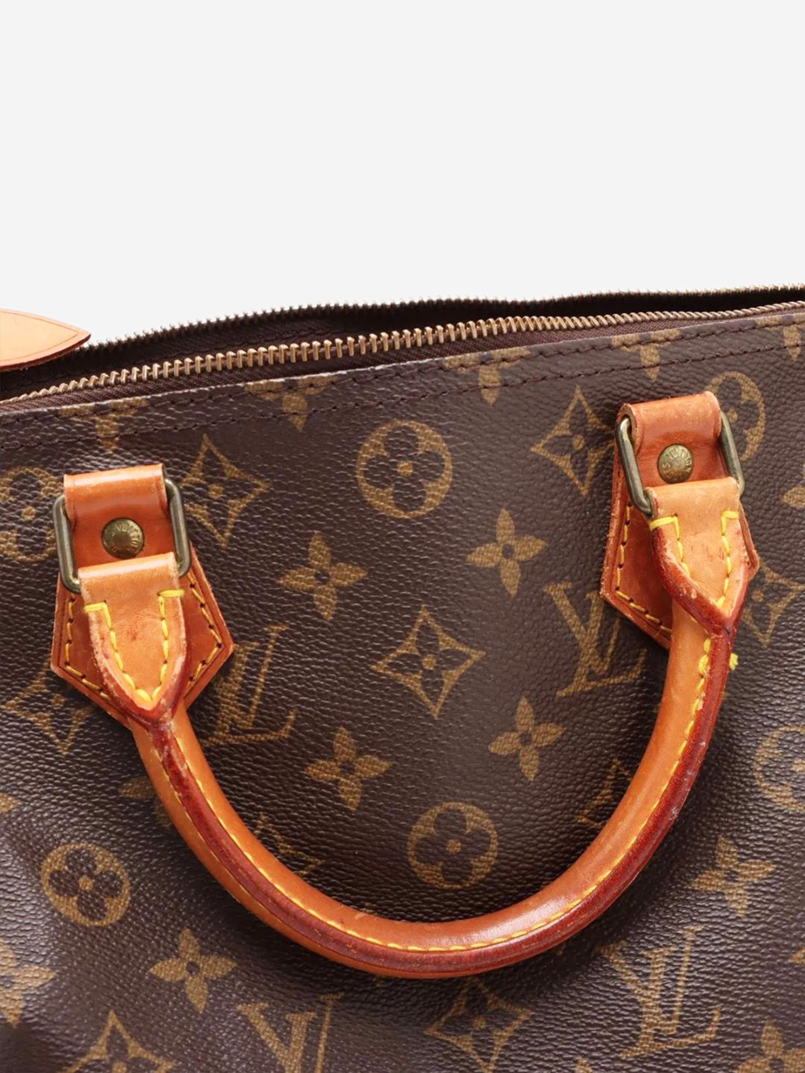 Louis Vuitton Brown vintage Monogram Speedy 30 bag Size ONE SIZE - 9 Thumbnail