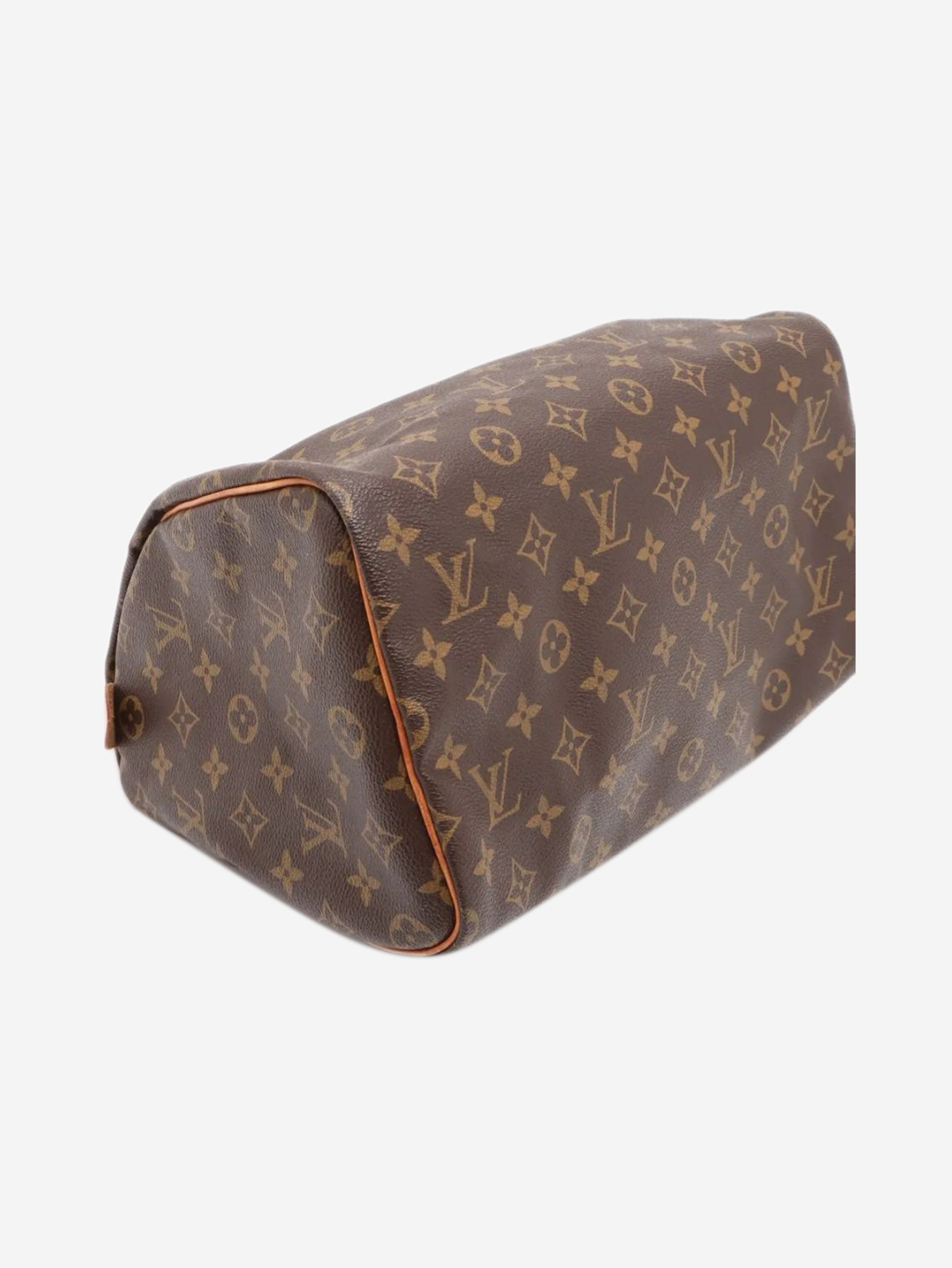 Louis Vuitton Brown vintage Monogram Speedy 30 bag Size ONE SIZE - 4 Thumbnail