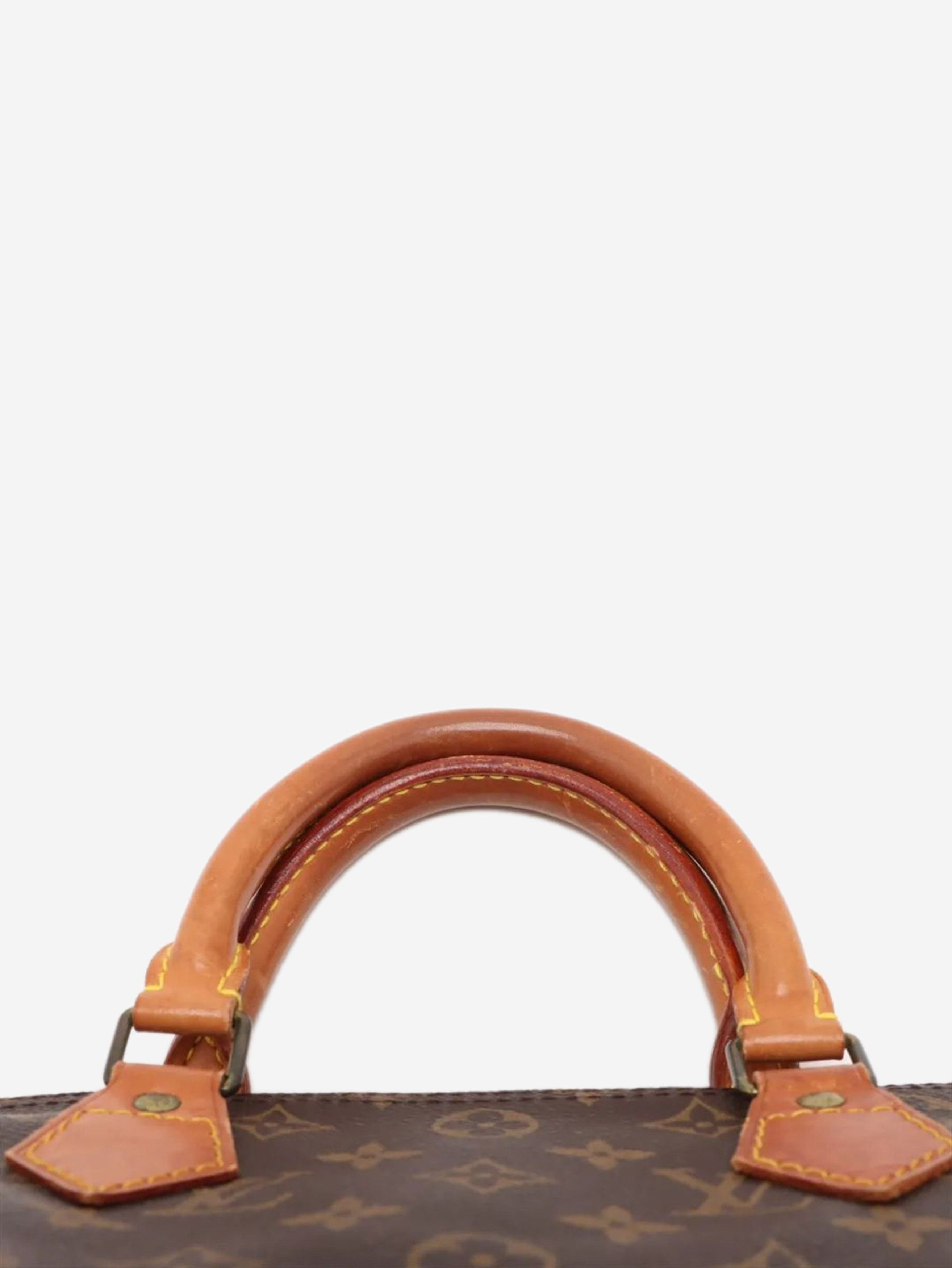 Louis Vuitton Brown vintage Monogram Speedy 30 bag Size ONE SIZE - 7 Thumbnail