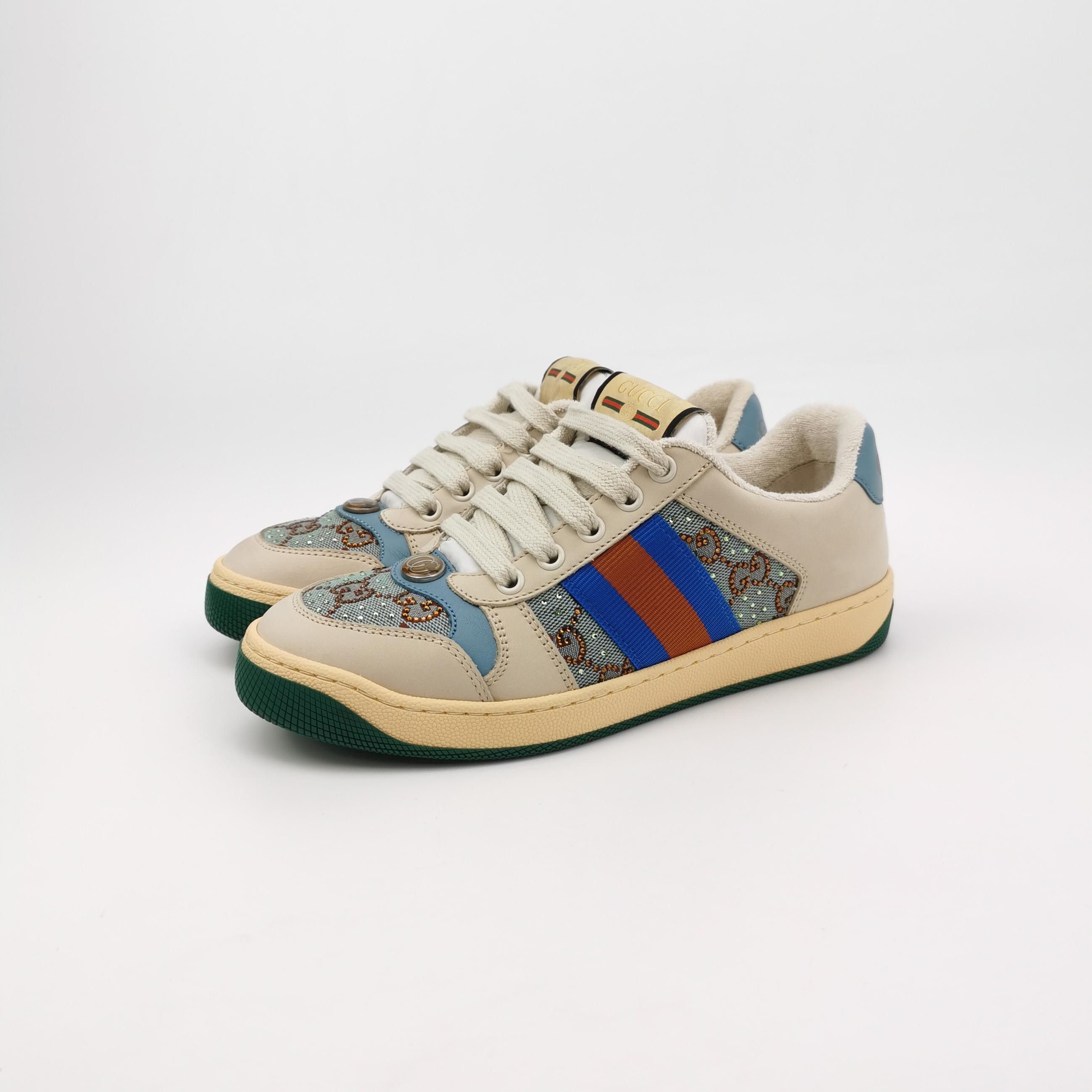 Gucci Gucci Women 5 Lowtop Sneakers Size US 5 / IT 35 - 2 Thumbnail