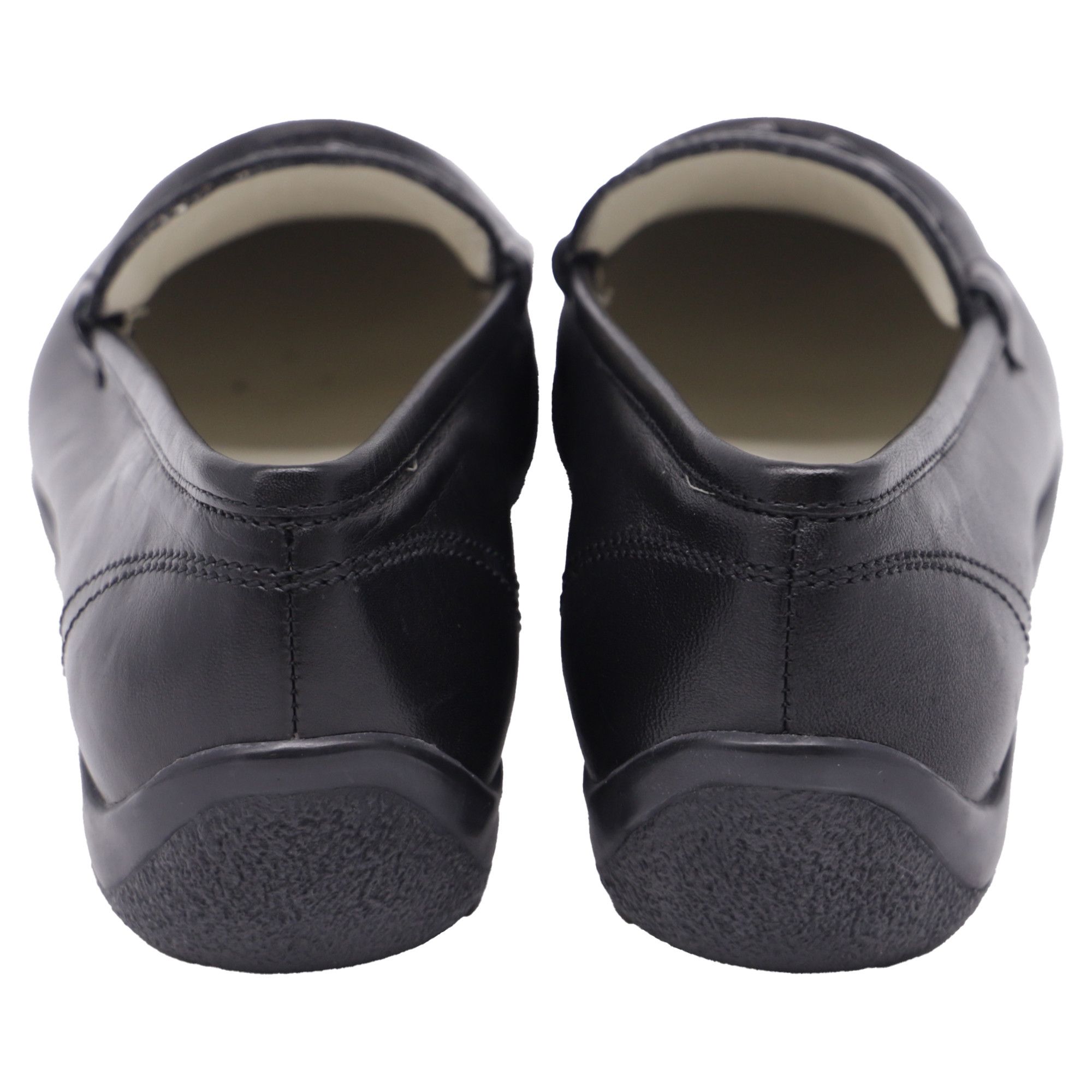 Salvatore Ferragamo Salvatore Ferragamo Gancini Loafers in Black Leather Size US 5.5 / IT 35.5 - 5 Thumbnail