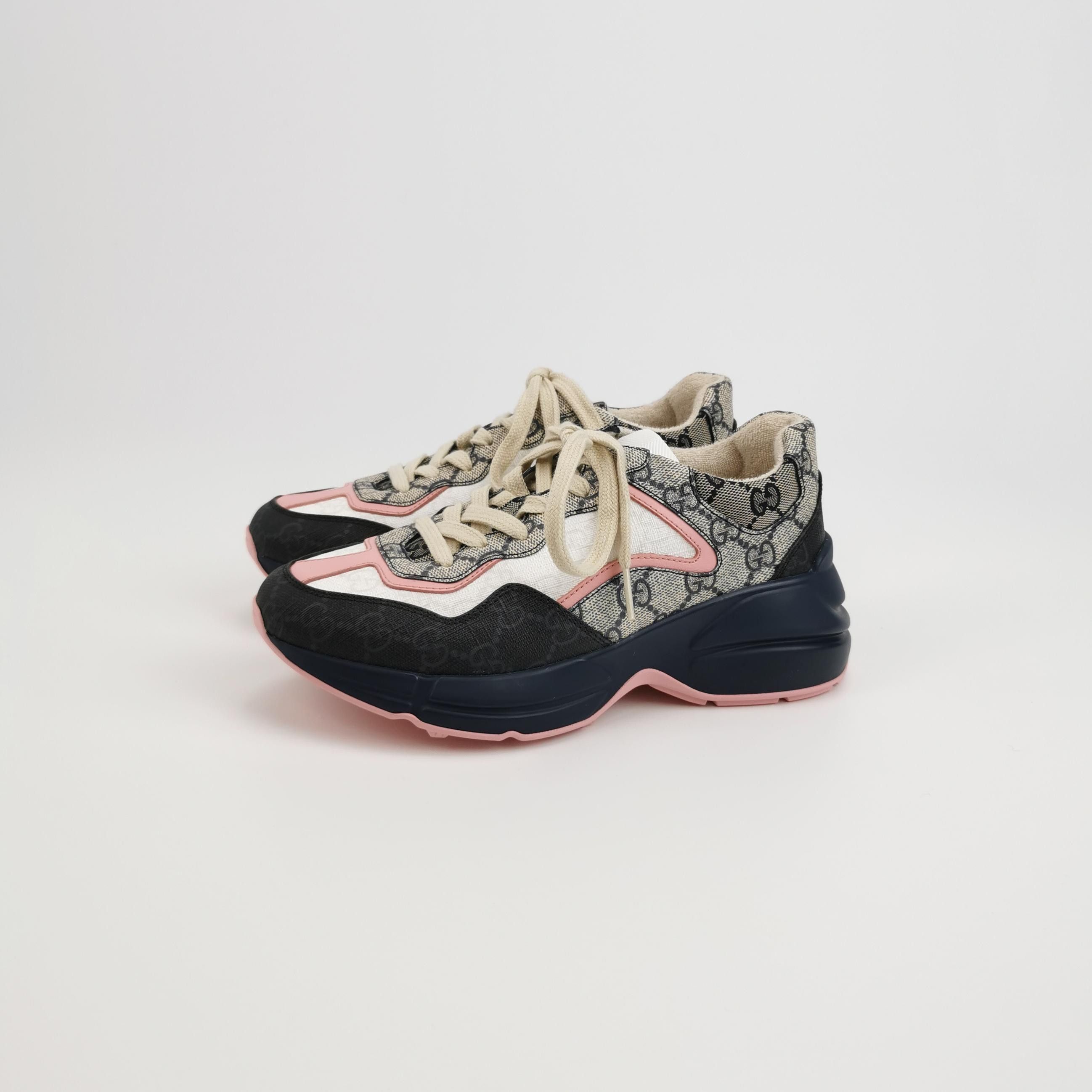 Gucci Gucci Women 5-5 Lowtop Sneakers Size US 5.5 / IT 35.5 - 2 Thumbnail