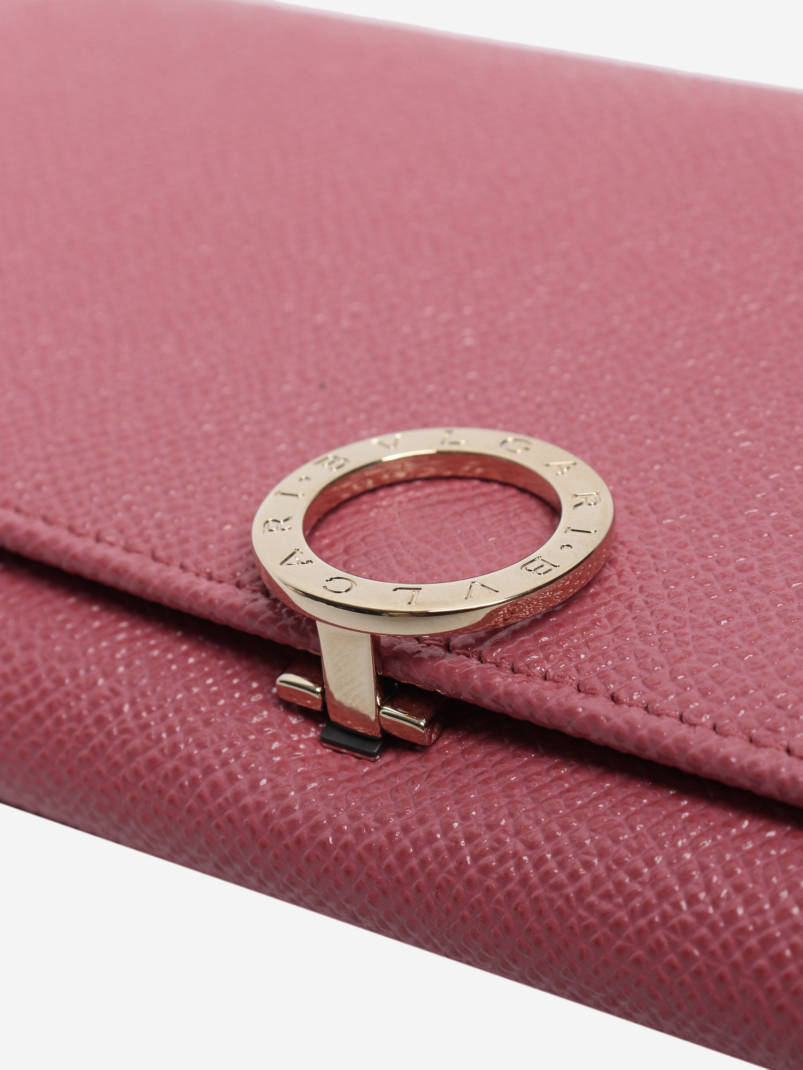 Bvlgari Pink leather long wallet Size ONE SIZE - 5 Thumbnail
