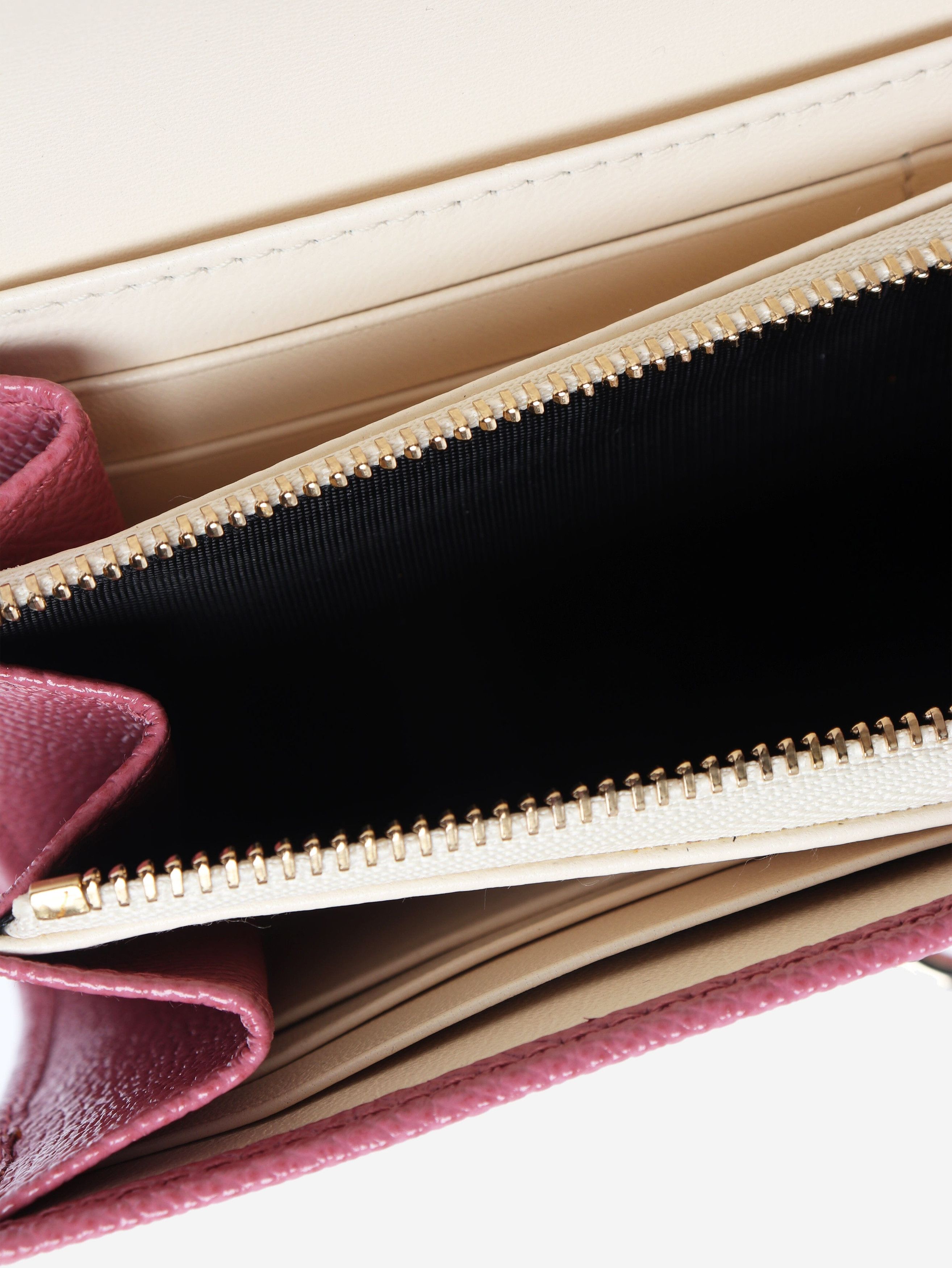 Bvlgari Pink leather long wallet Size ONE SIZE - 7 Thumbnail