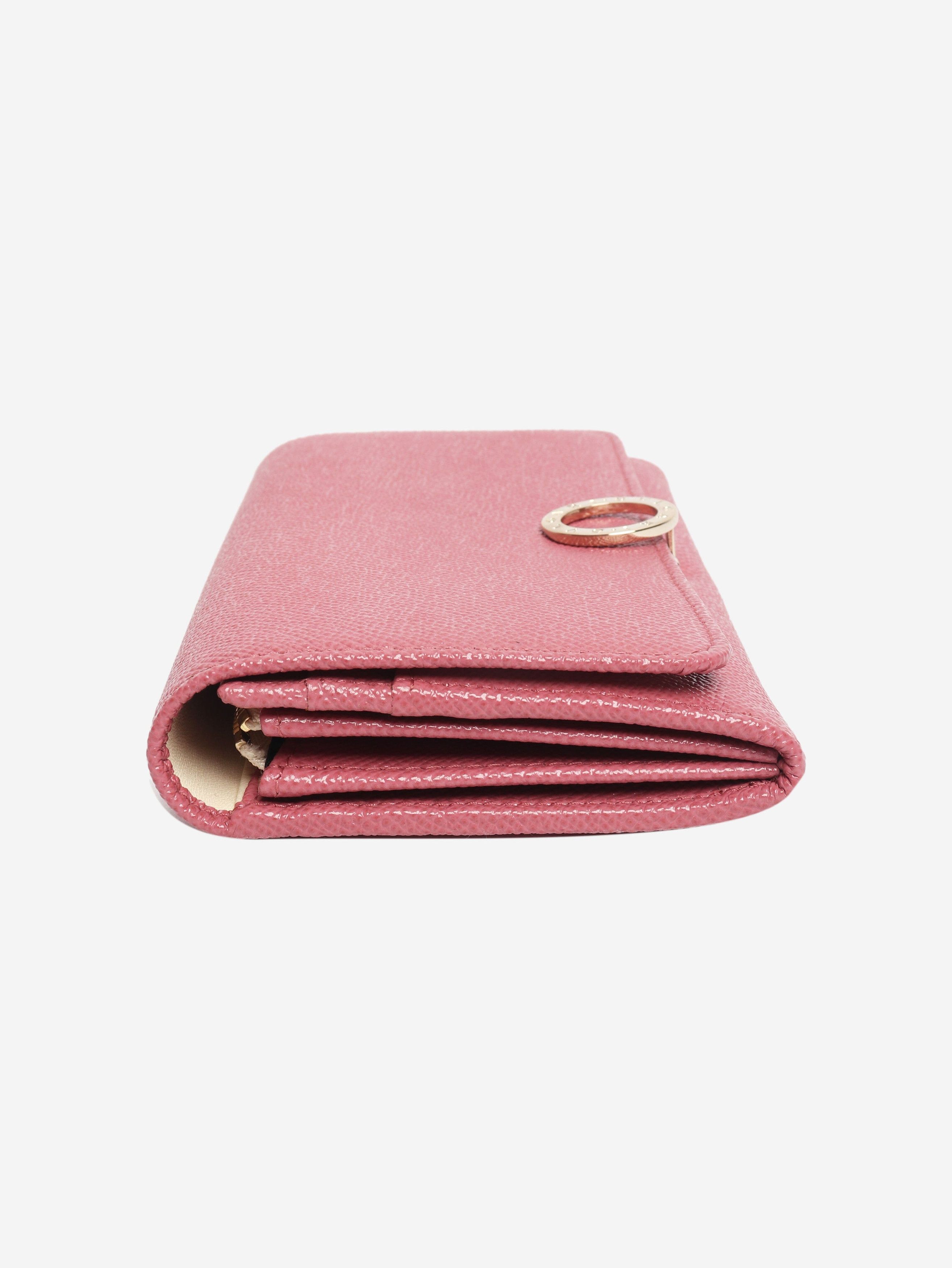 Bvlgari Pink leather long wallet Size ONE SIZE - 2 Thumbnail