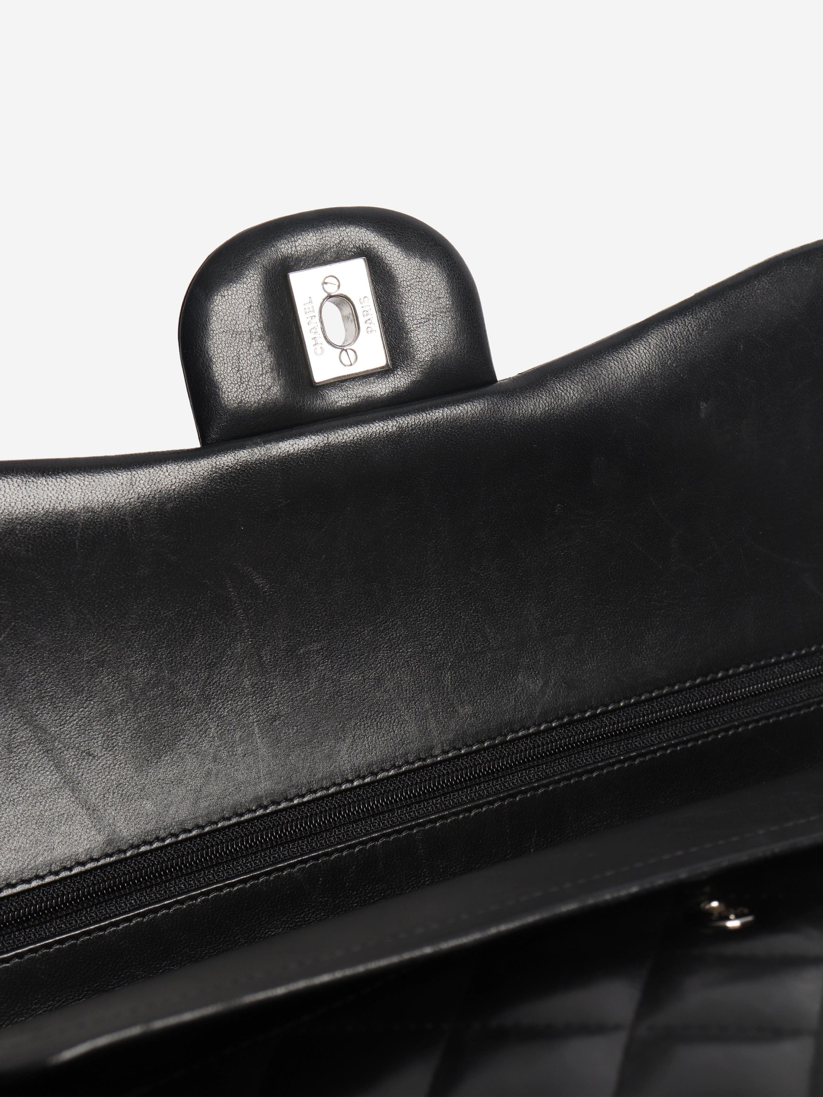 Chanel Black 2014 lambskin double flap Size ONE SIZE - 7 Thumbnail