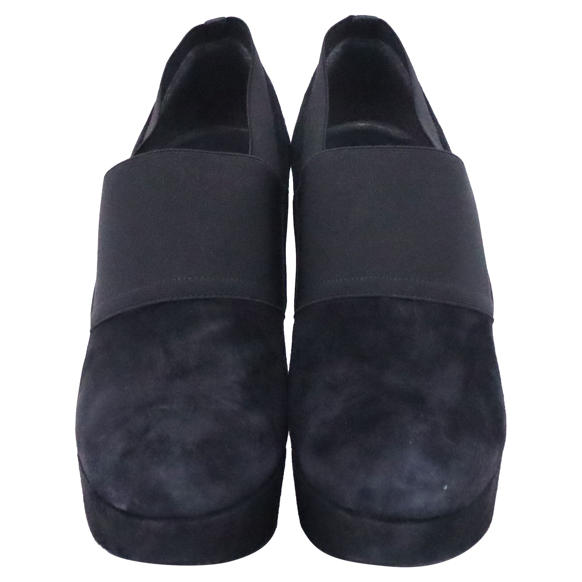 Stuart Weitzman Stuart Weitzman Kilgore Elastic Strap Platform Ankle Boots Size US 10 / IT 40 - 2 Thumbnail