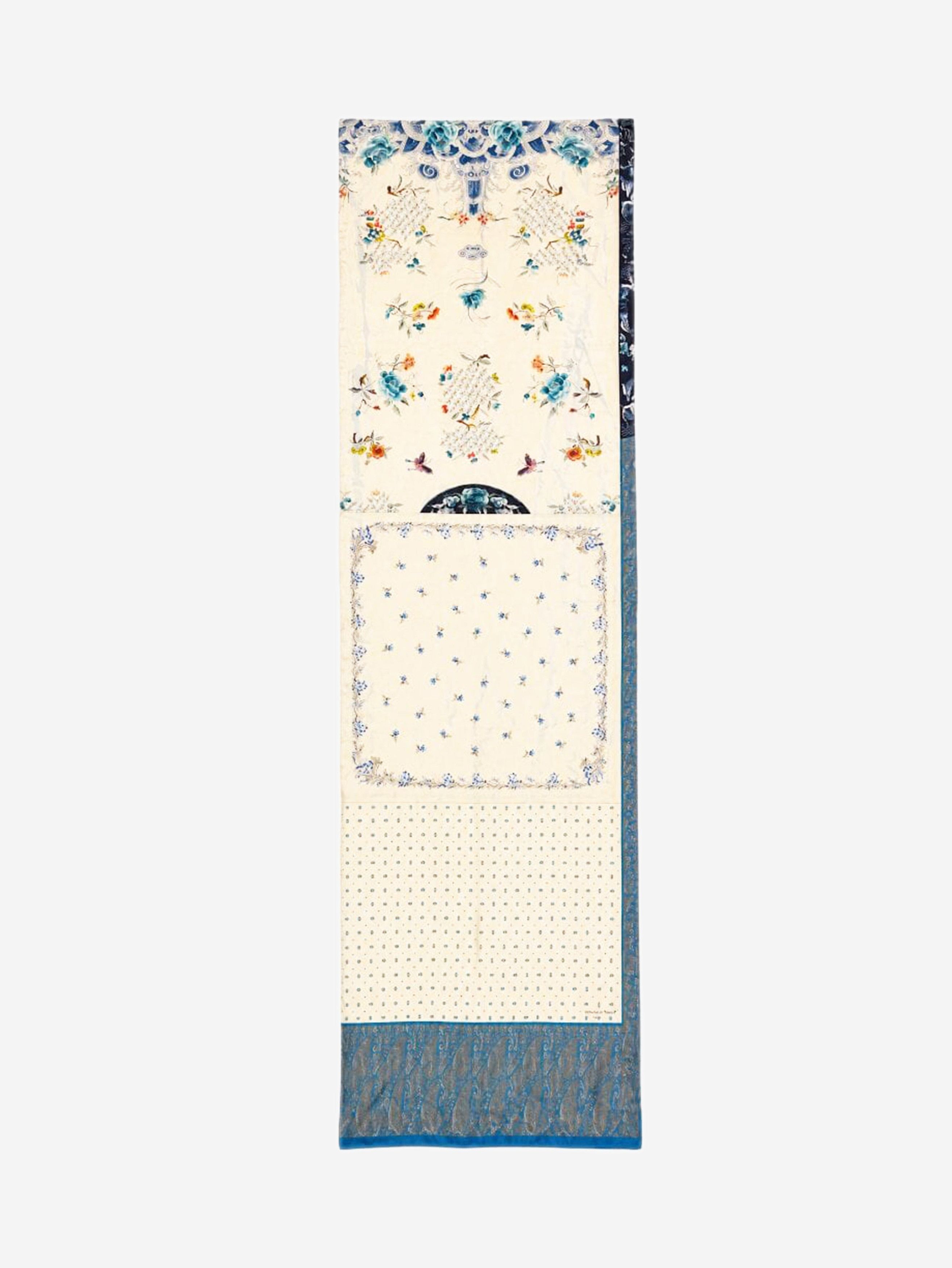 Other Blue and white Aloesta silk scarf Size ONE SIZE - 2 Thumbnail