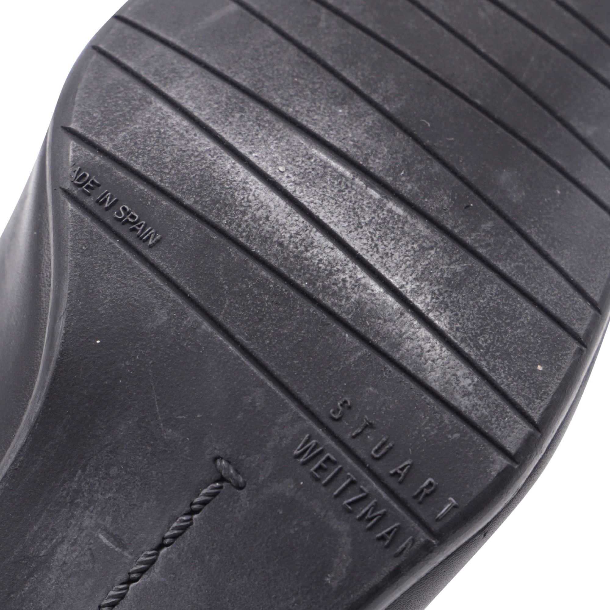 Stuart Weitzman Stuart Weitzman Bow Square-Toe Pumps in Black Leather Size US 5.5 / IT 35.5 - 9 Thumbnail